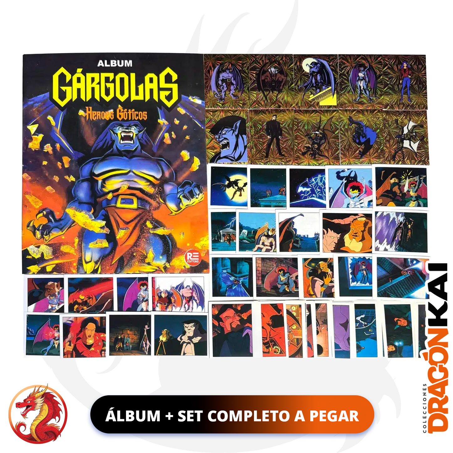 Álbum Gárgolas (Re. Salo) + Set completo a pegar