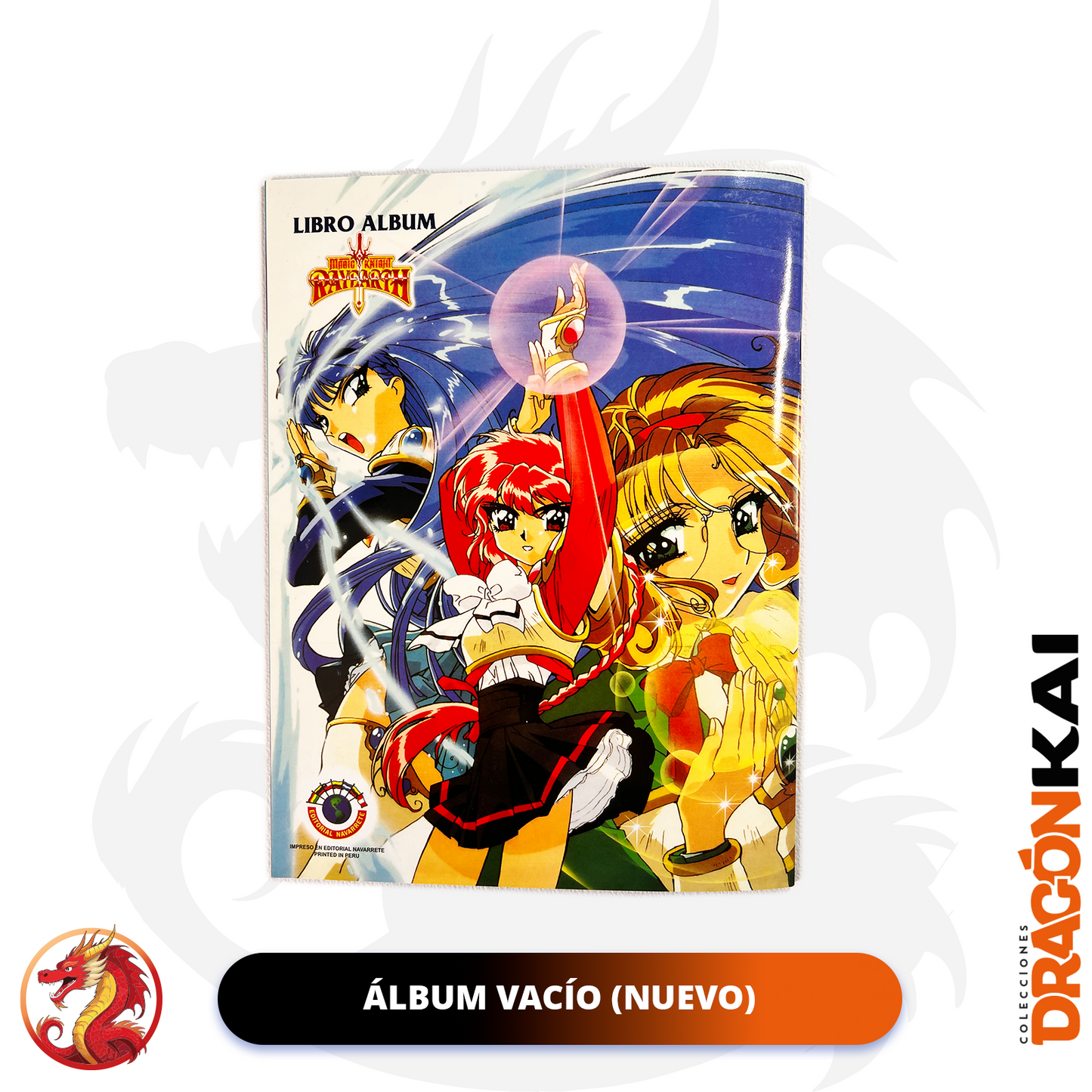 Álbum Guerreras Mágicas (Re. Navarrete) + Set completo a pegar