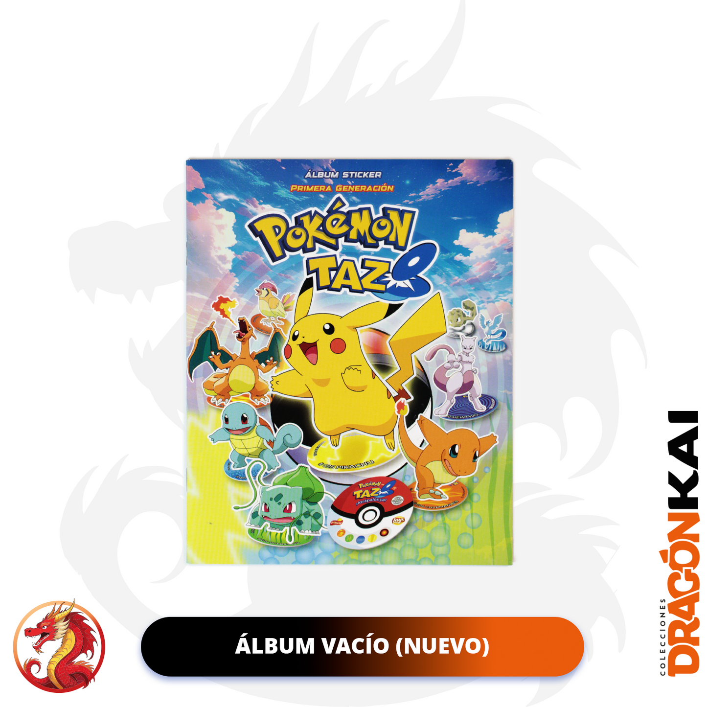 Guía de Tazos Pokémon + Set completo a pegar