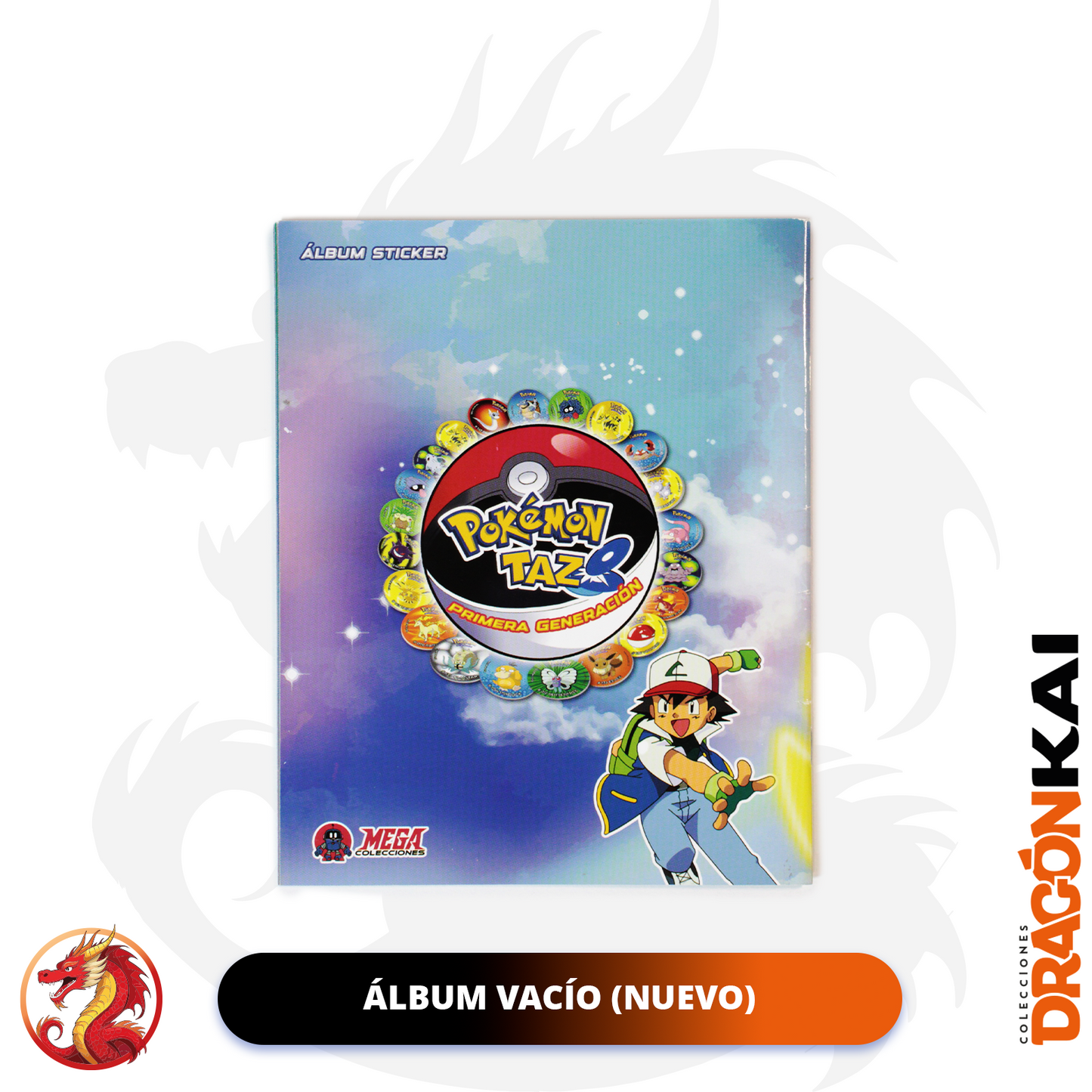 Guía de Tazos Pokémon + Set completo a pegar