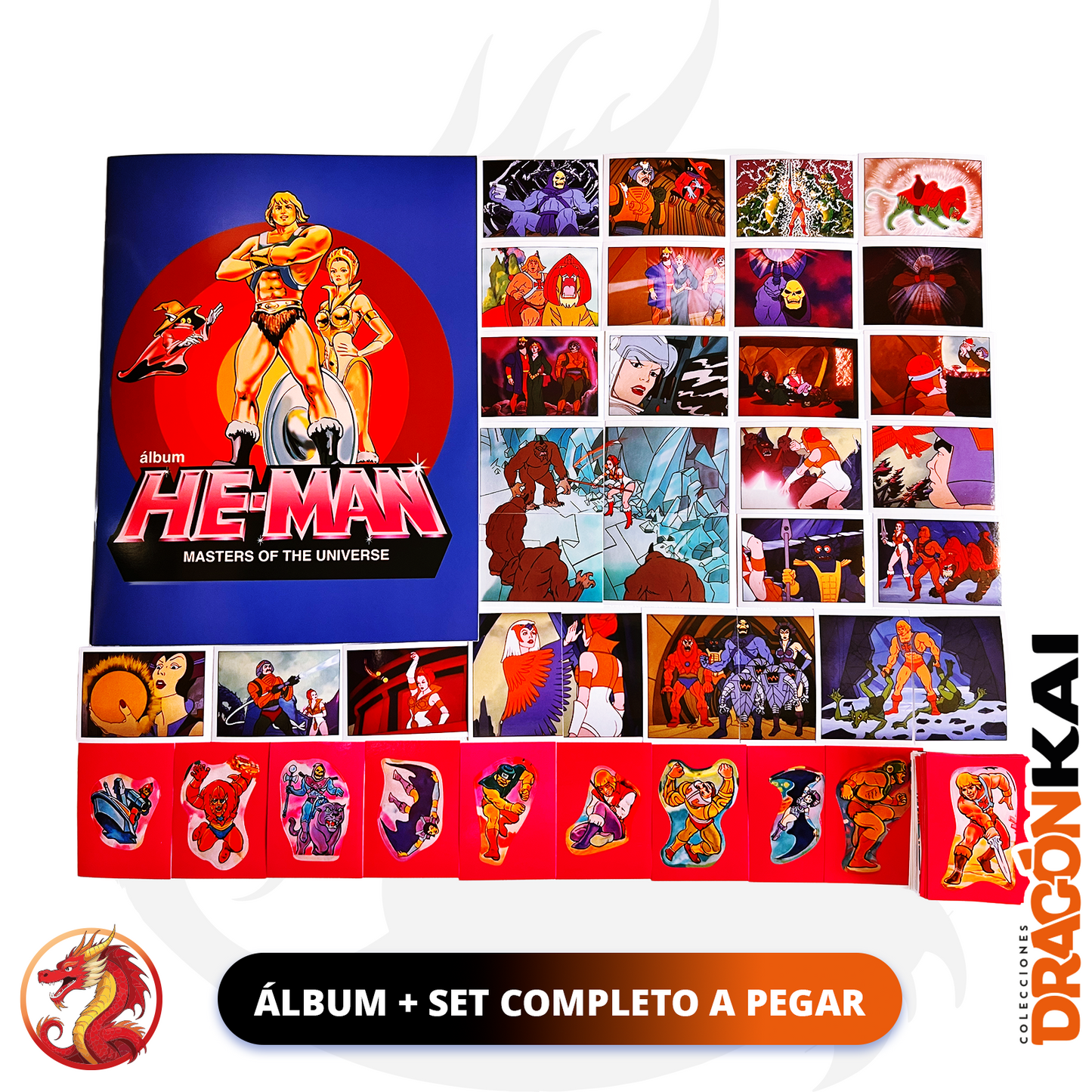Álbum He-Man (Re. Salo) + Set completo a pegar