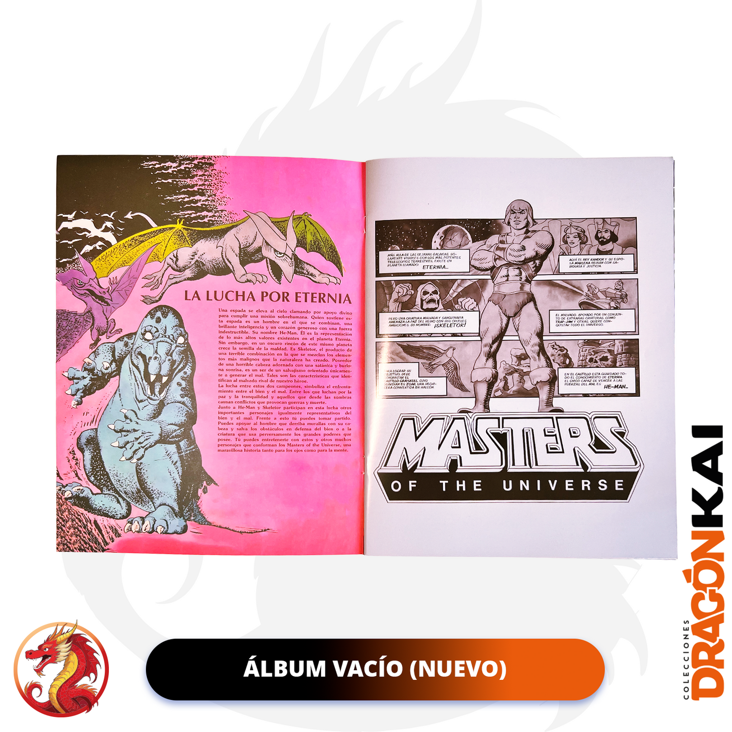 Álbum He-Man (Re. Salo) + Set completo a pegar