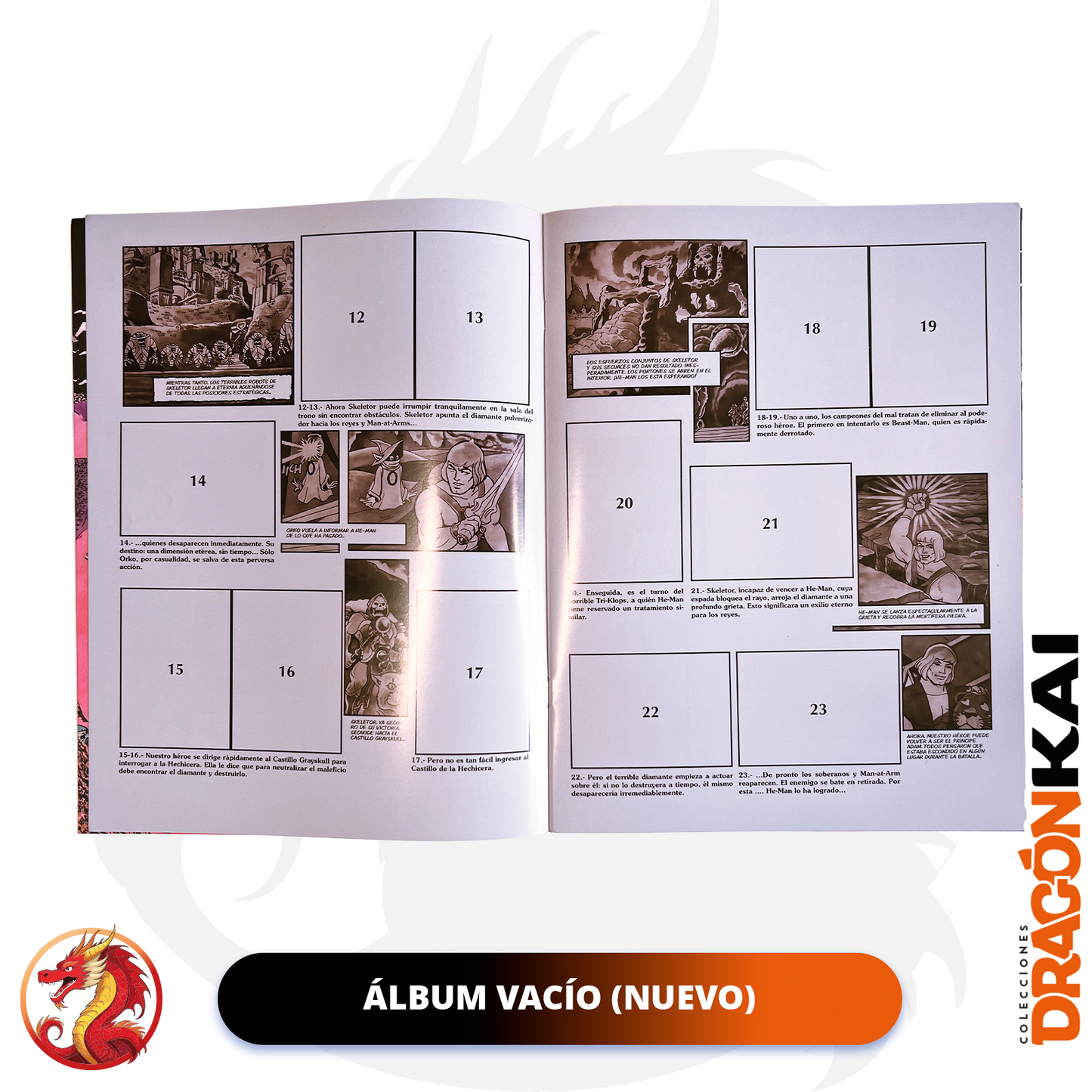 Álbum He-Man (Re. Salo) + Set completo a pegar