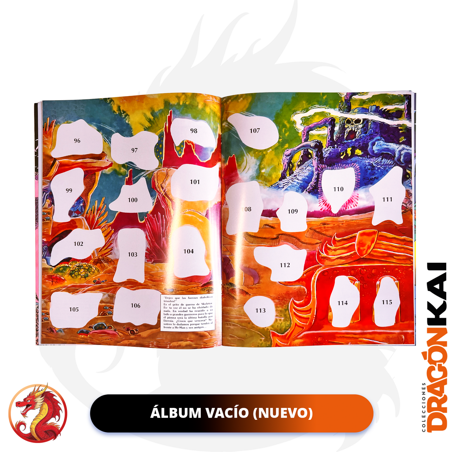 Álbum He-Man (Re. Salo) + Set completo a pegar