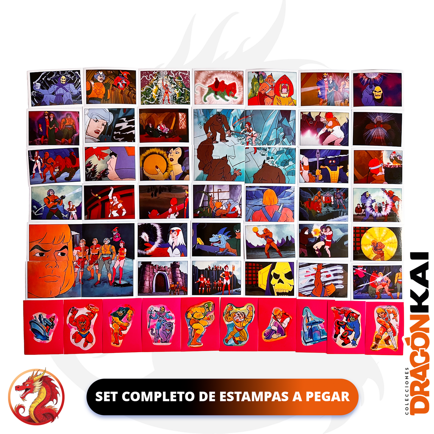 Álbum He-Man (Re. Salo) + Set completo a pegar