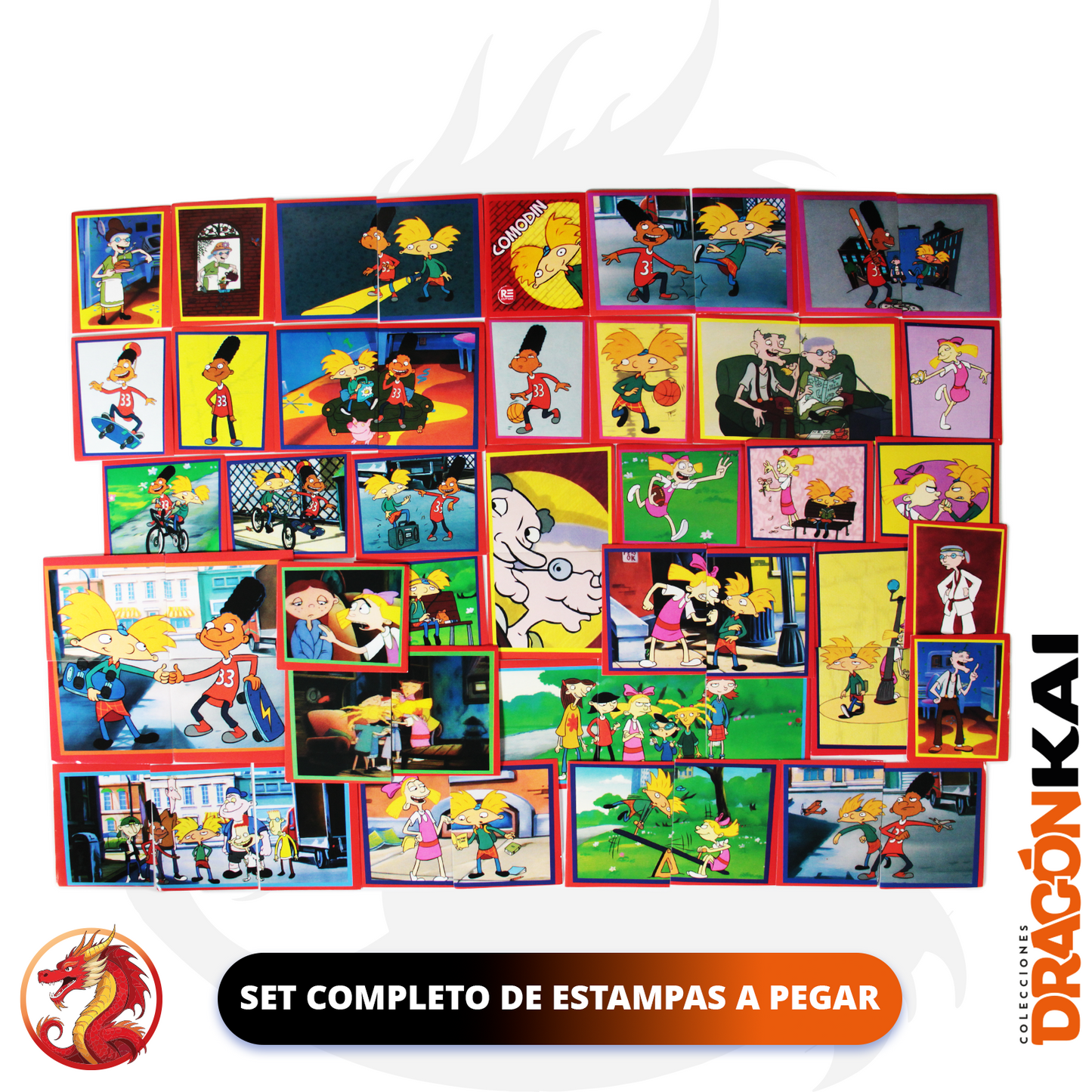 Álbum Hey Arnold (Re. Salo) + Set completo a pegar