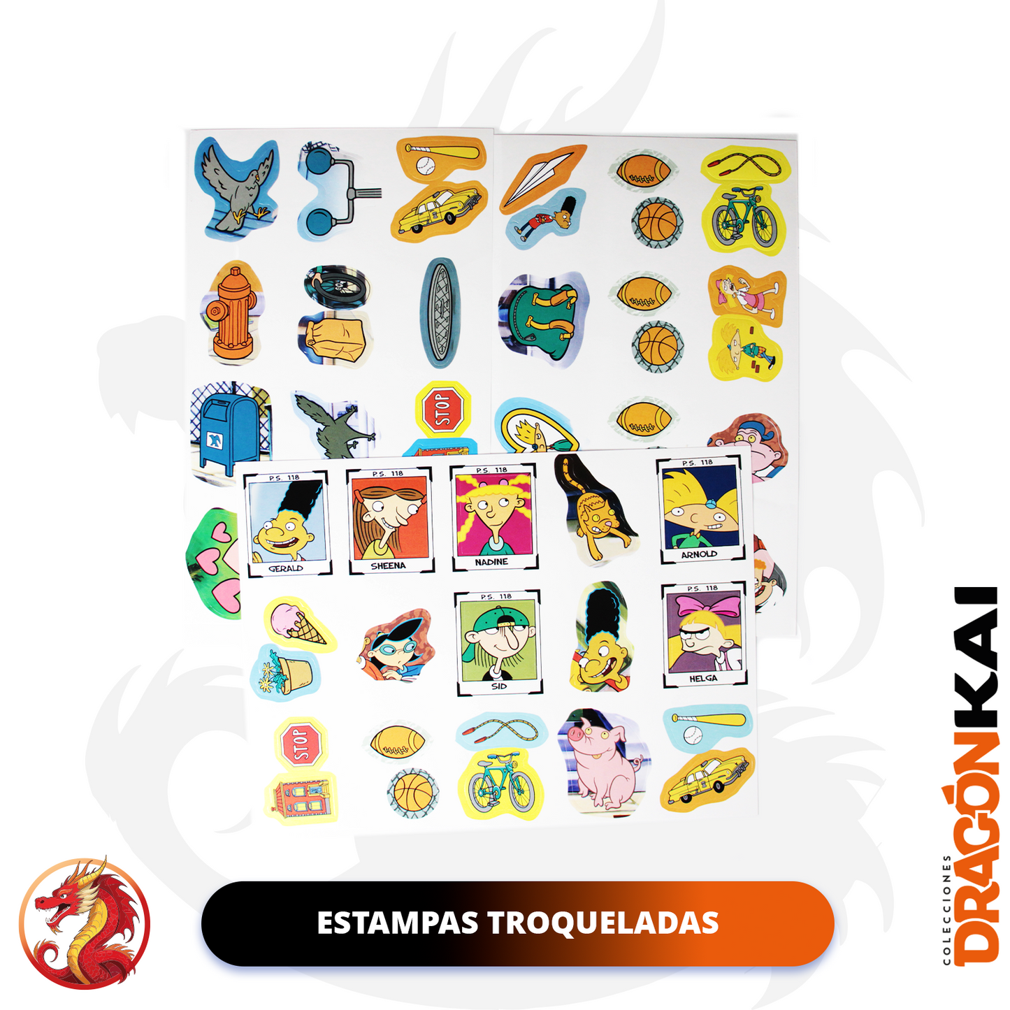 Álbum Hey Arnold (Re. Salo) + Set completo a pegar