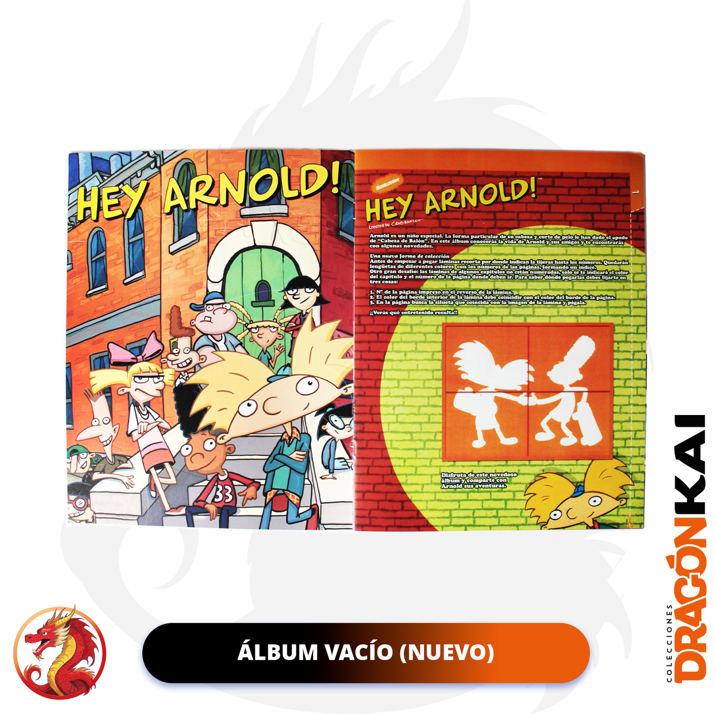 Álbum Hey Arnold (Re. Salo) + Set completo a pegar