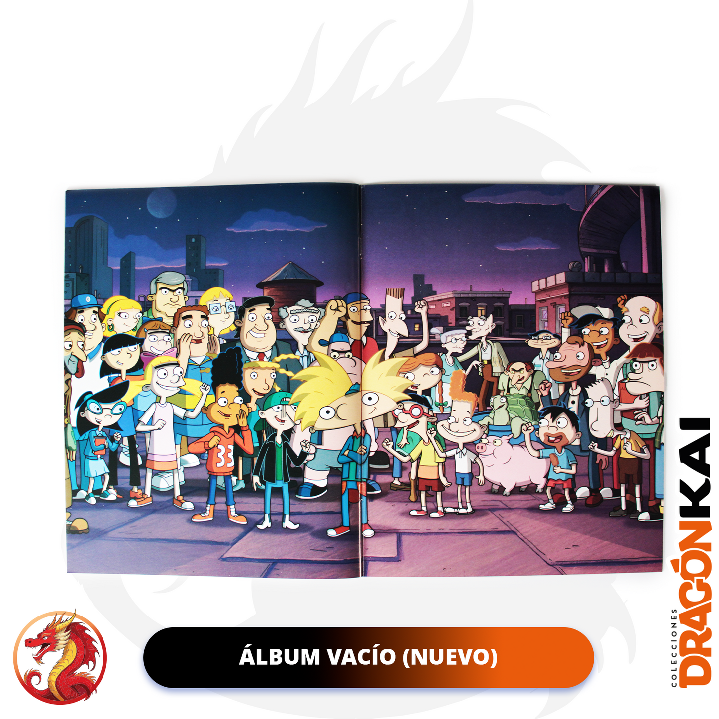 Álbum Hey Arnold (Re. Salo) + Set completo a pegar