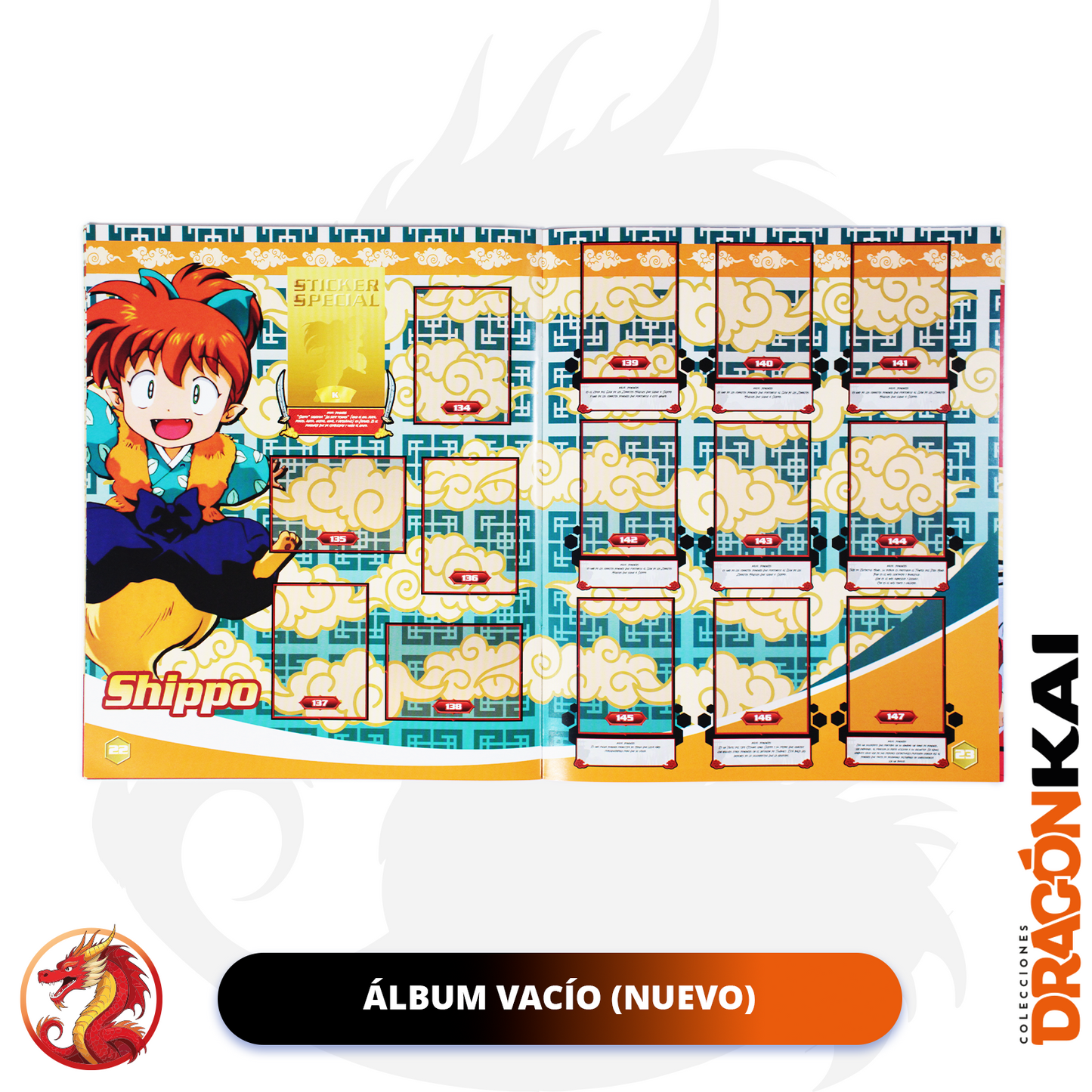 Álbum Enciclopedia Inuyasha + Set completo a pegar