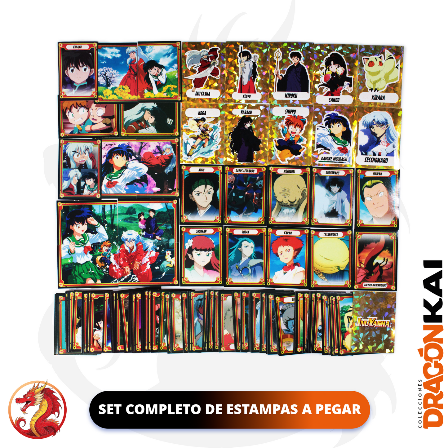 Álbum Enciclopedia Inuyasha + Set completo a pegar