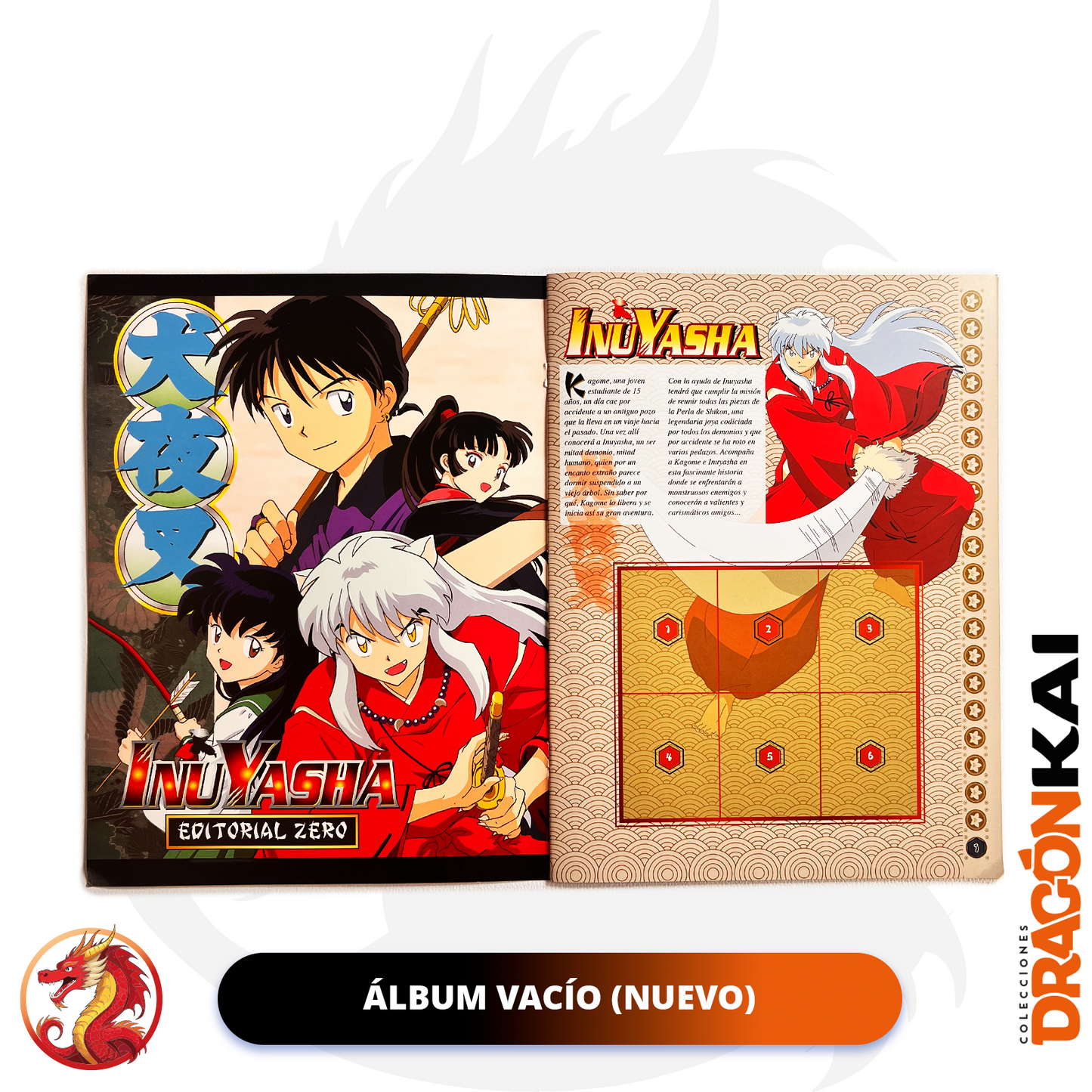 Álbum Inuyasha (Re. Salo) + Set completo a pegar