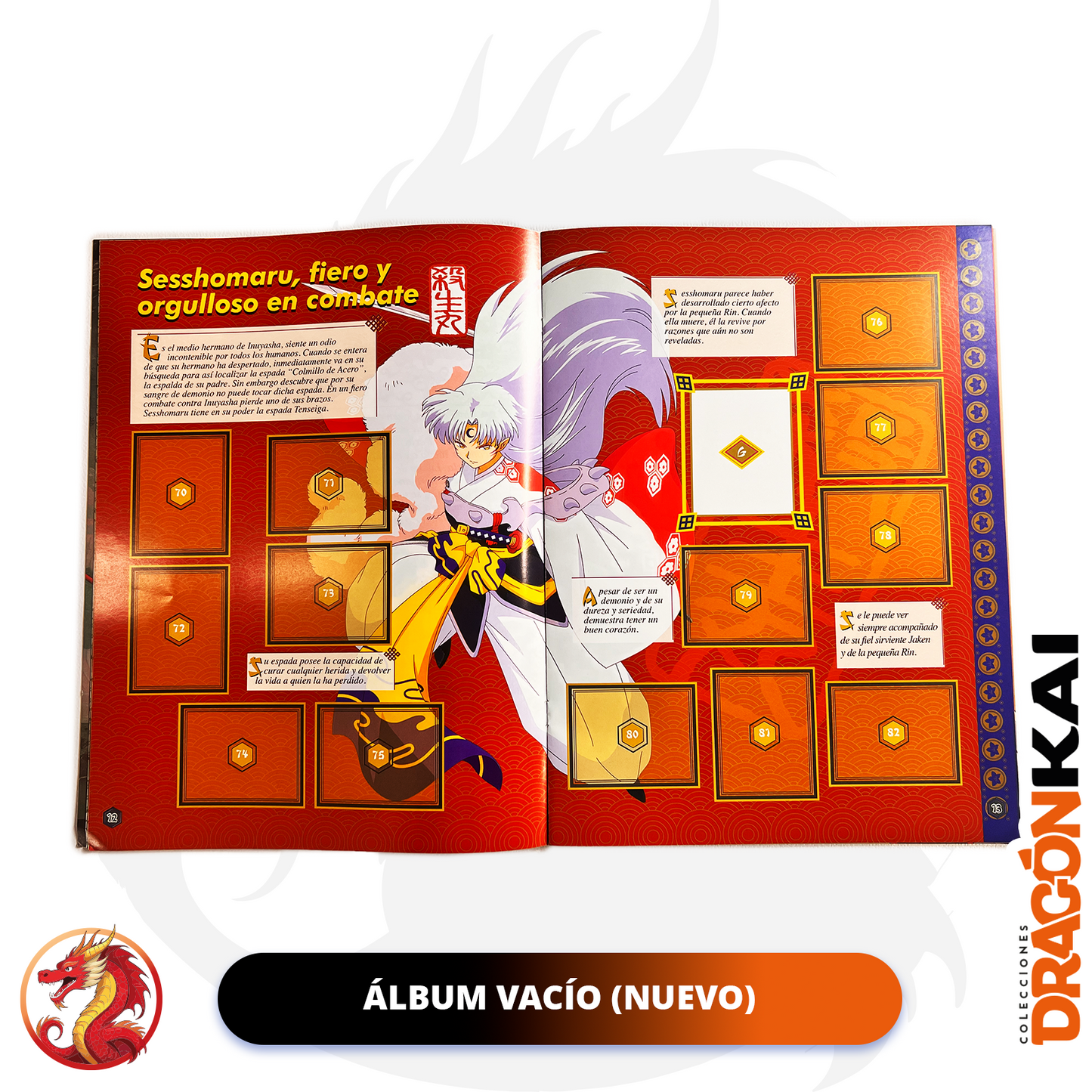Álbum Inuyasha (Re. Salo) + Set completo a pegar