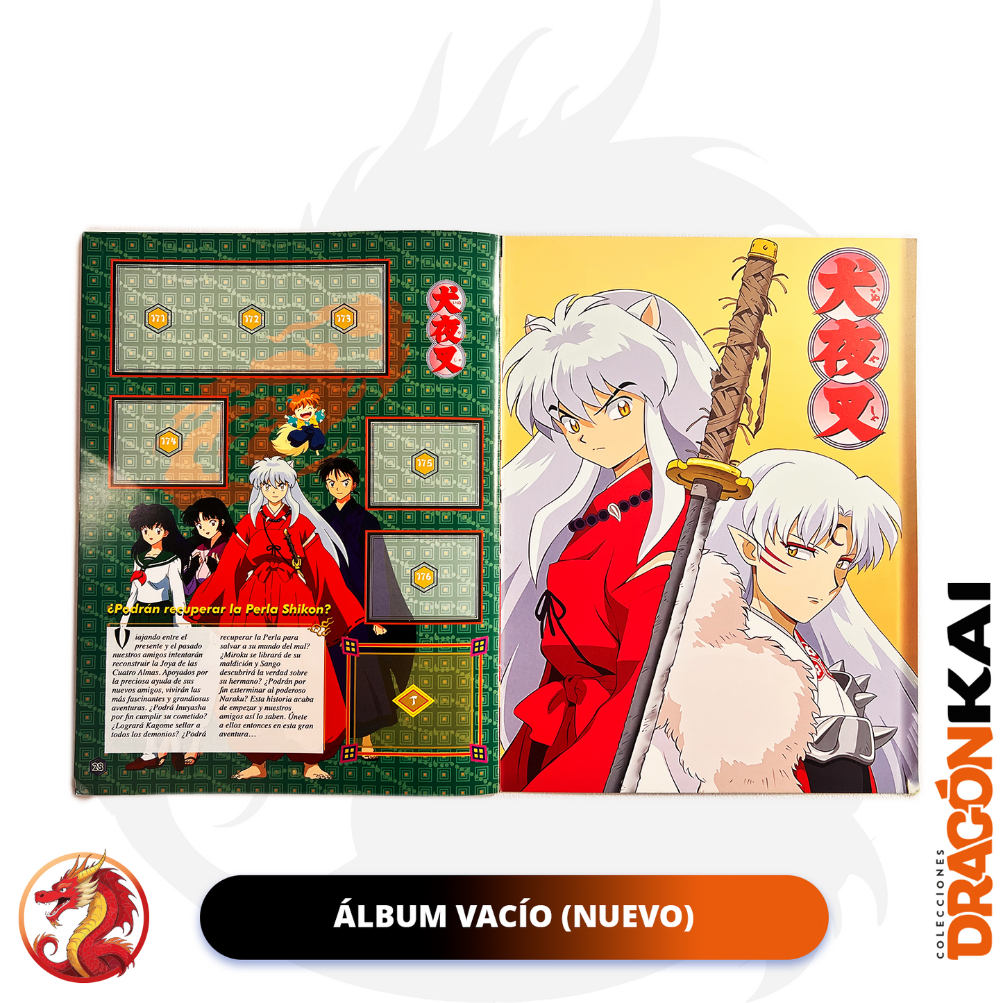Álbum Inuyasha (Re. Salo) + Set completo a pegar