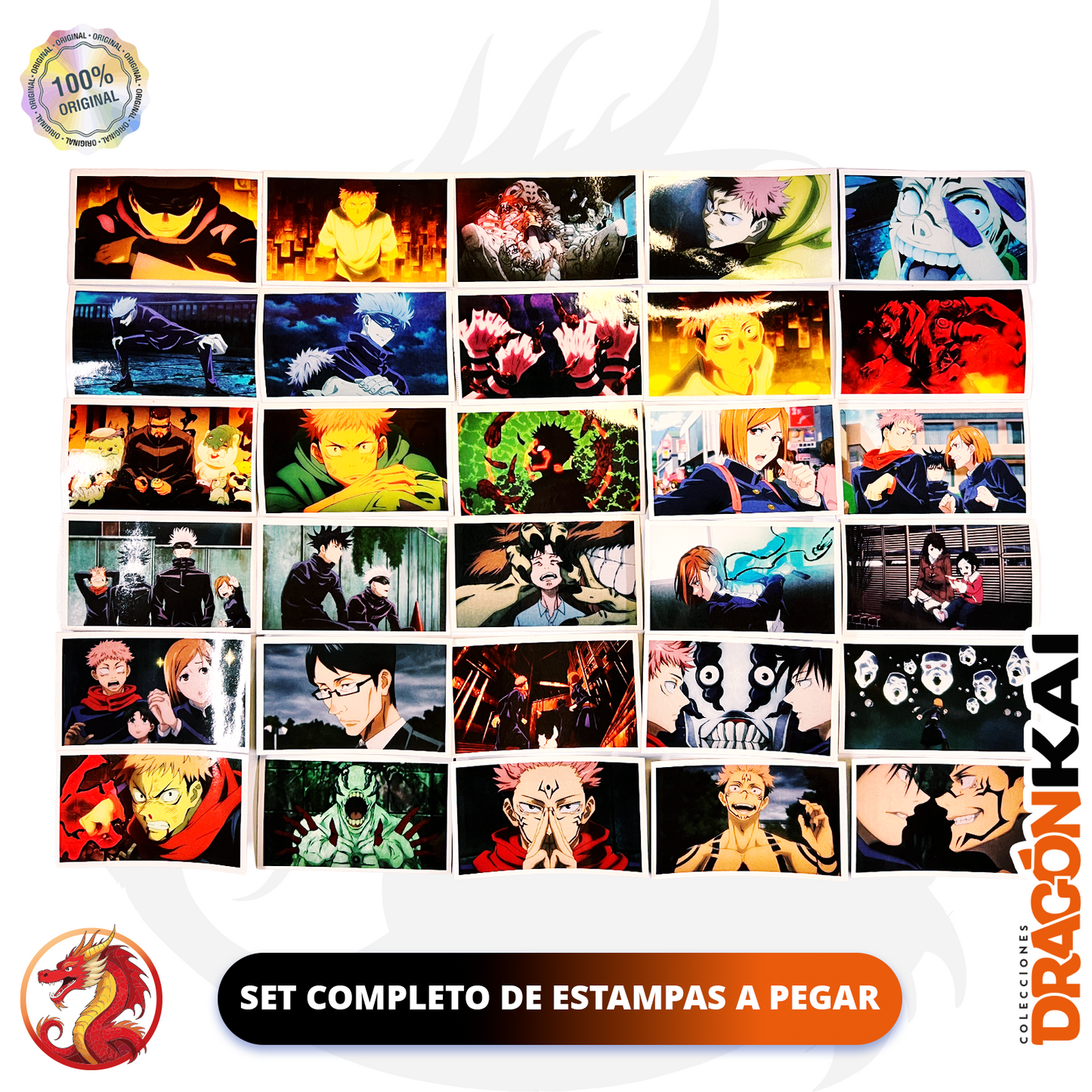 Álbum Jujutsu Kaisen (Navarrete) + Set completo a pegar