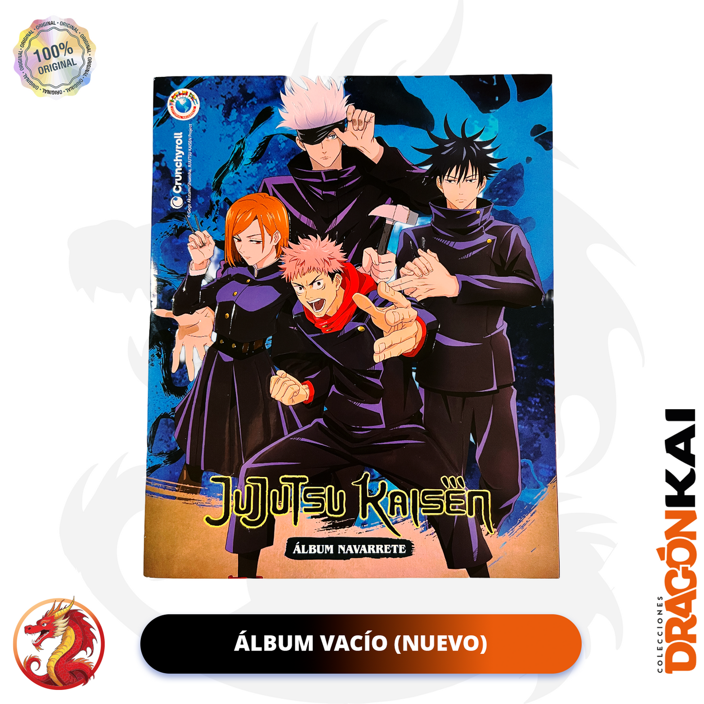 Álbum Jujutsu Kaisen (Navarrete) + Set completo a pegar