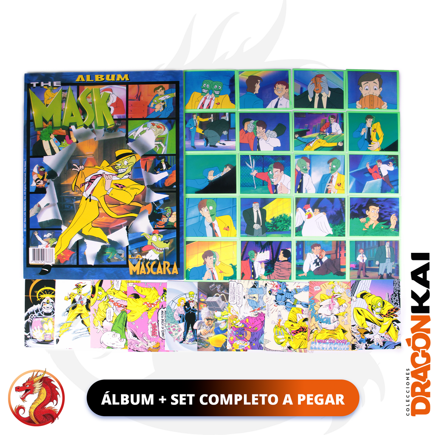 Álbum La Máscara (Re. Navarrete) + Set completo a pegar