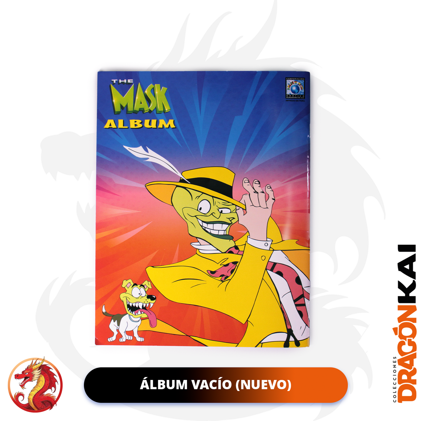 Álbum La Máscara (Re. Navarrete) + Set completo a pegar