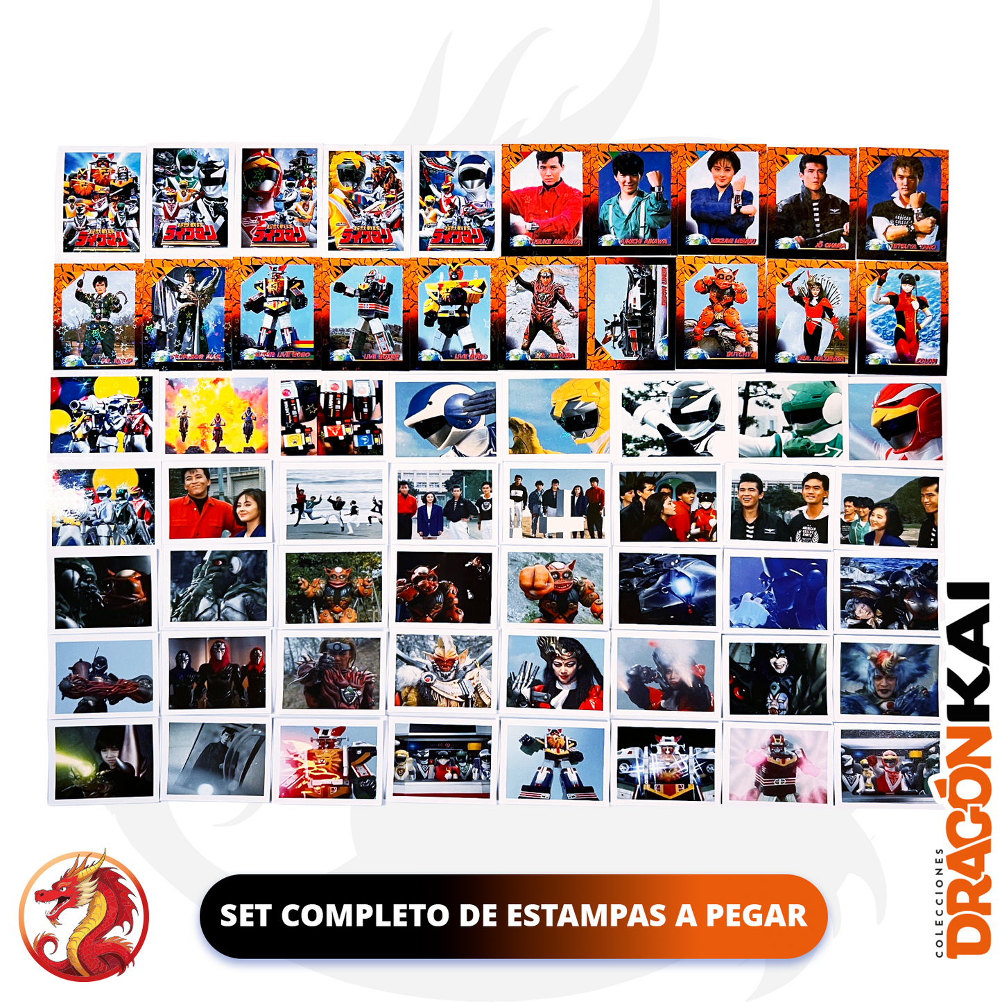 Álbum Liveman + Set completo a pegar