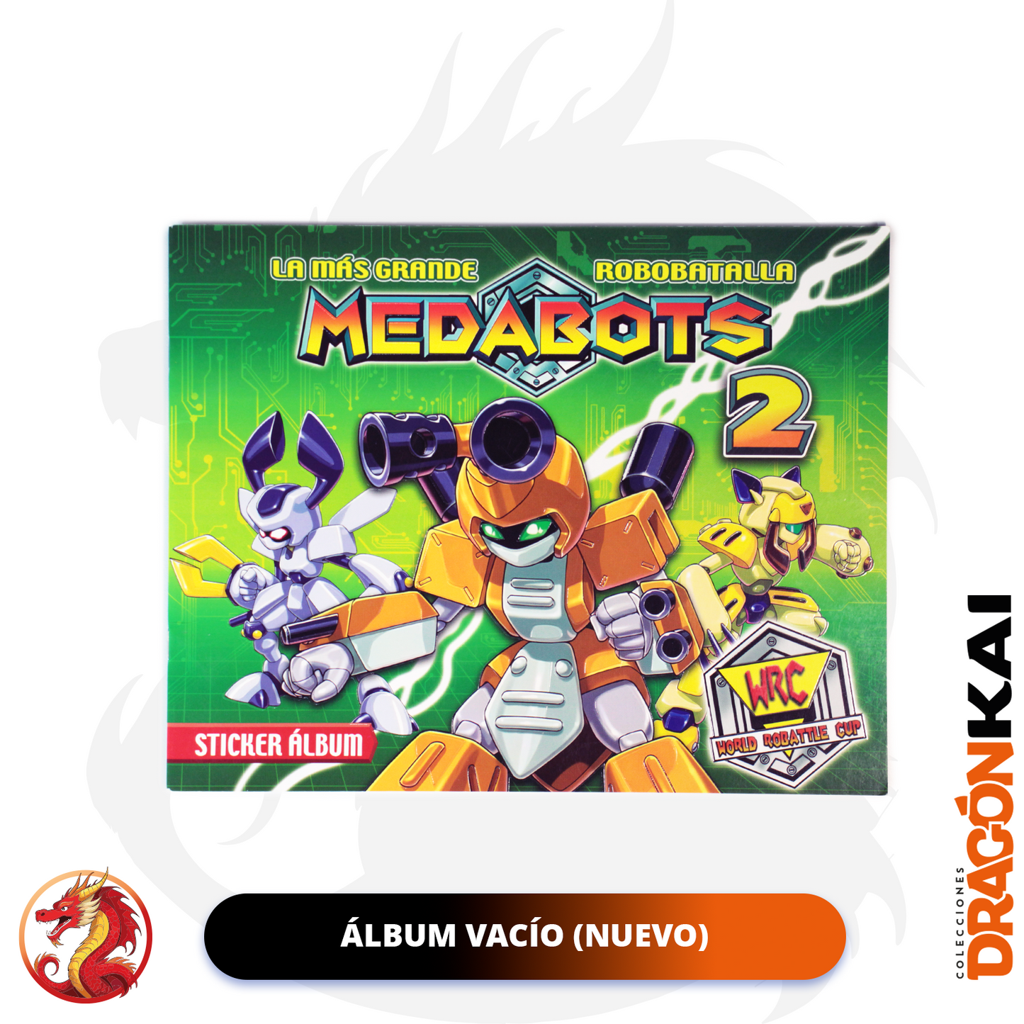 Álbum Medabots 2 (Re. Navarrete) + Set completo a pegar