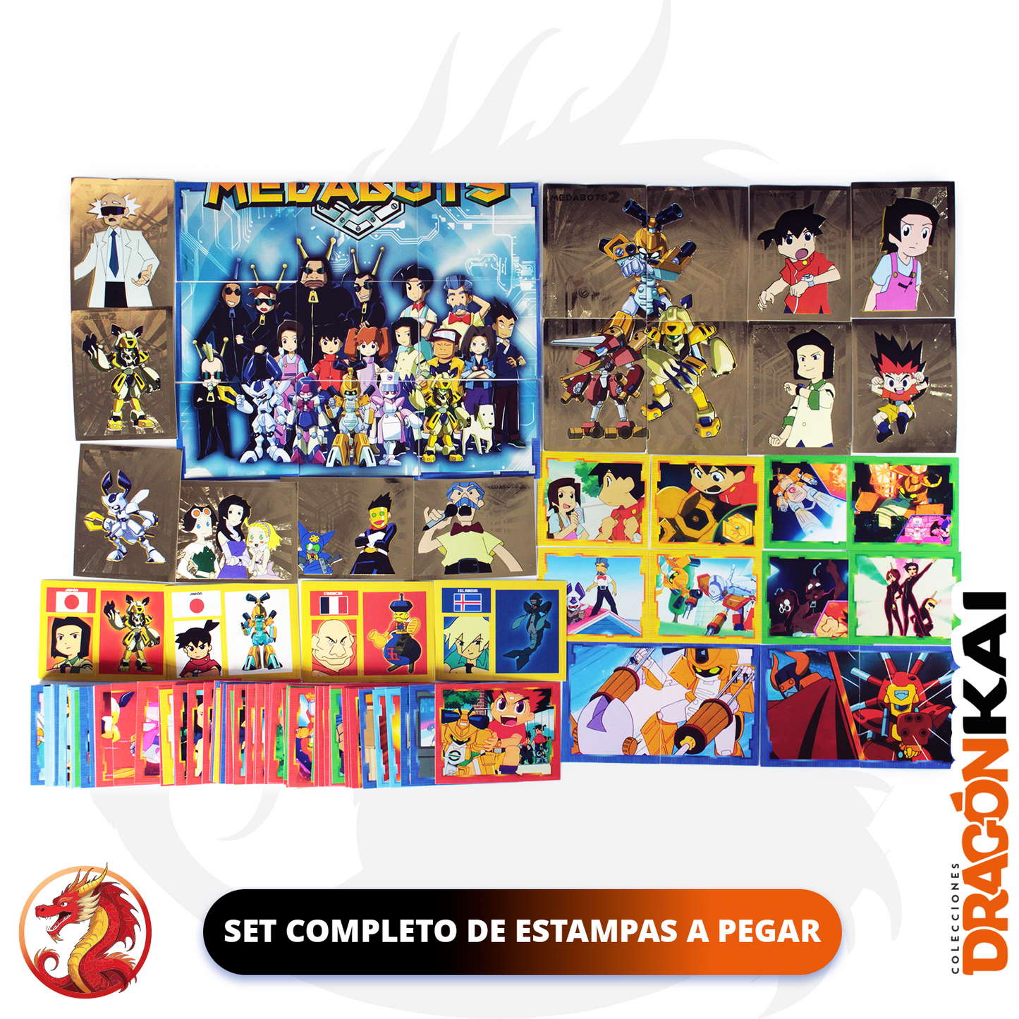 Álbum Medabots 2 (Re. Navarrete) + Set completo a pegar