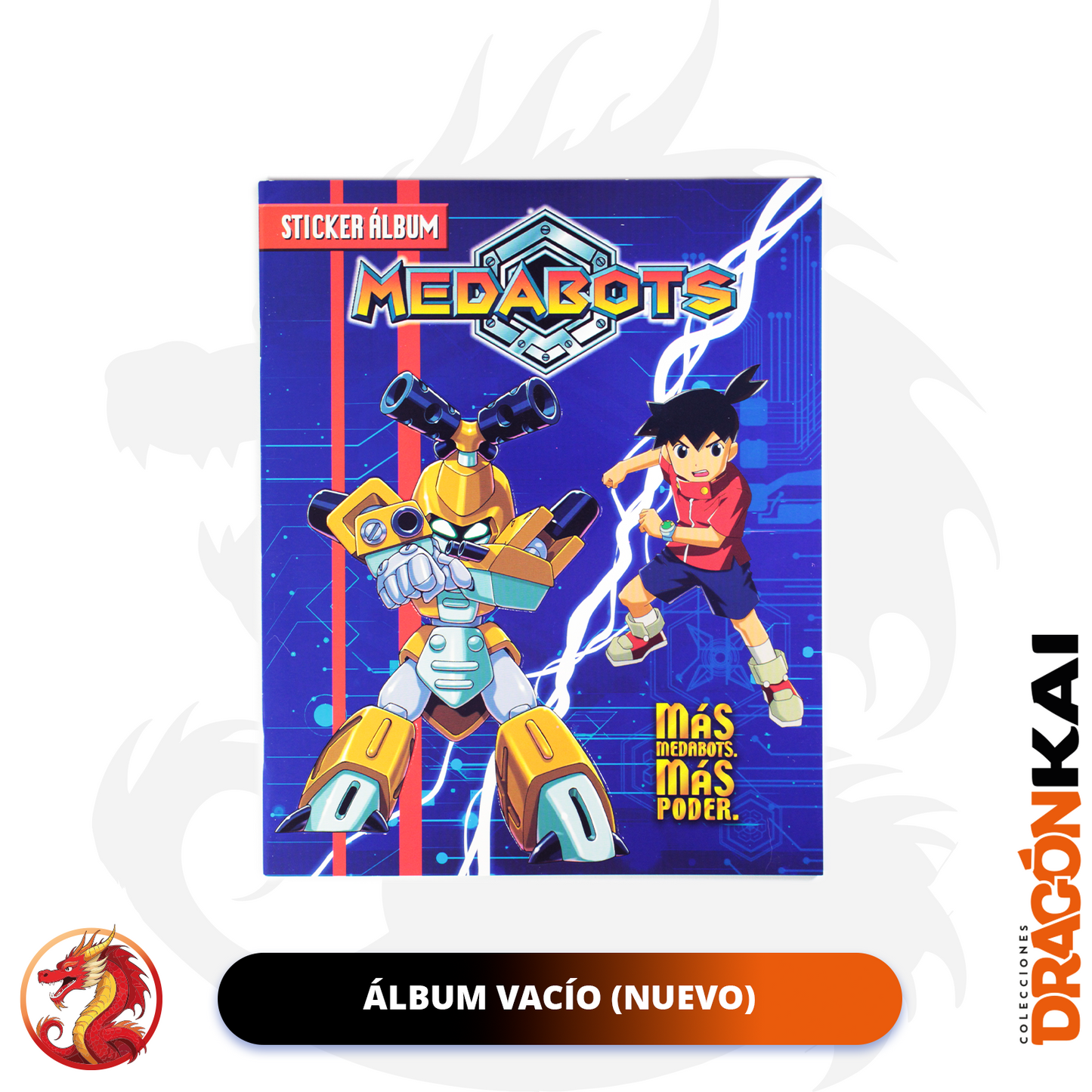 Álbum Medabots (Re. Navarrete) + Set completo a pegar