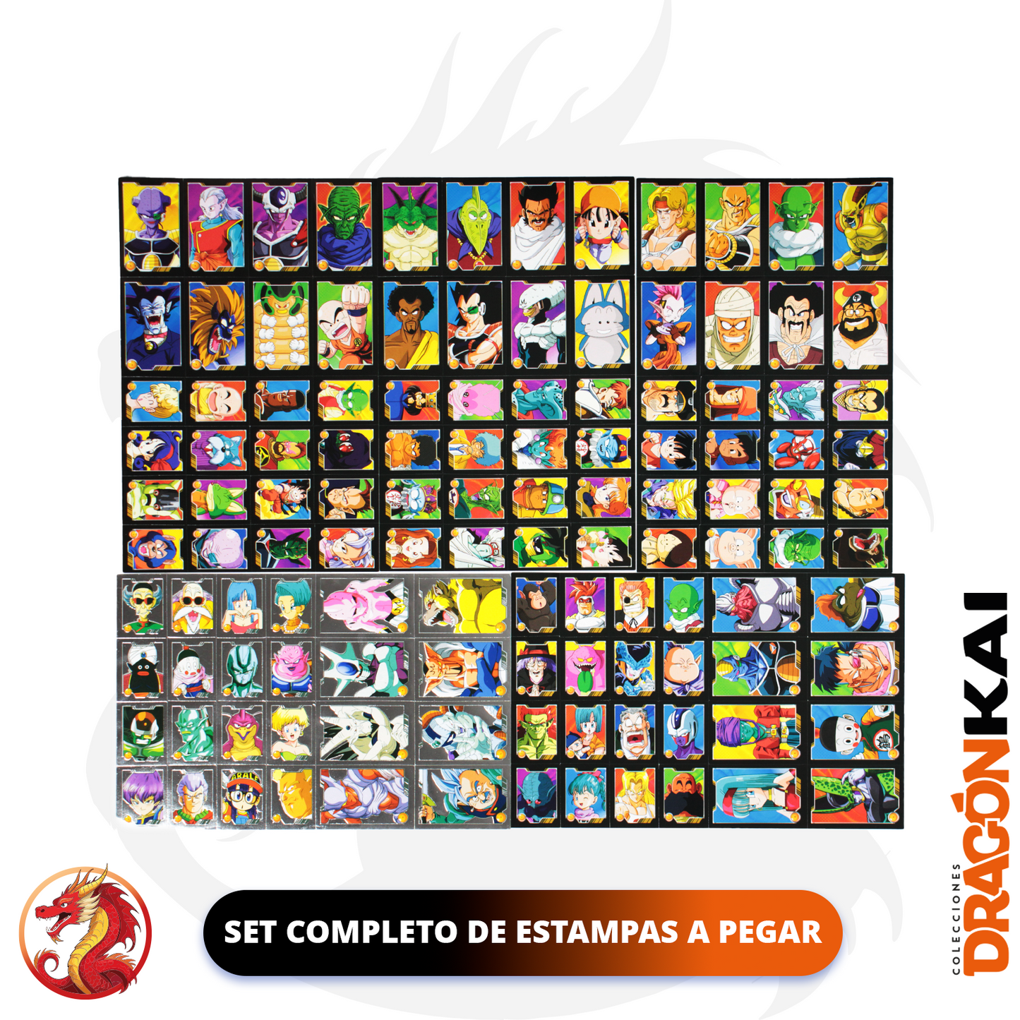 Mini Álbum Pocket Enciclopedia Dragon Ball (Re. Navarrete) + Set completo a pegar