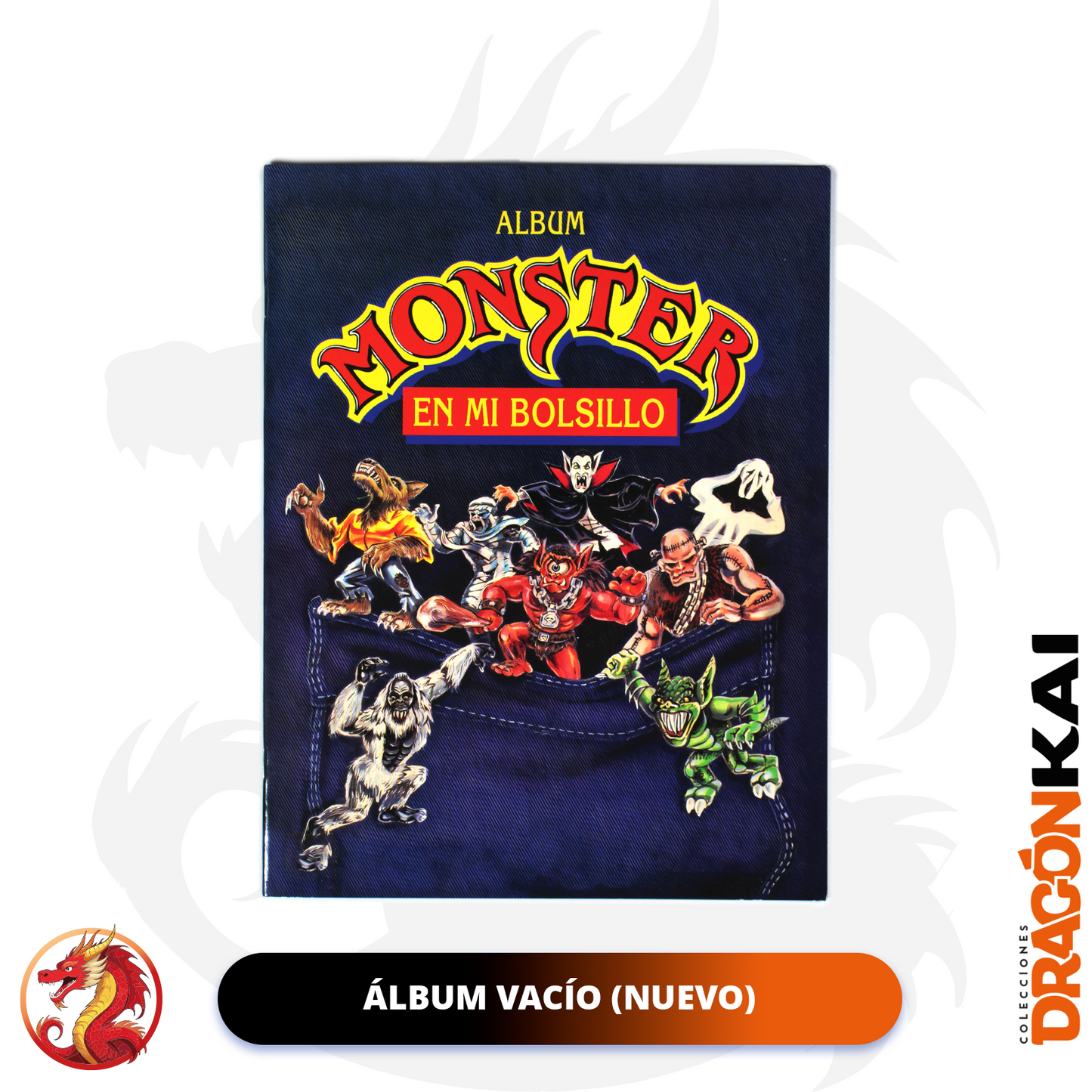 Álbum Monster En Mi Bolsillo (Re. Salo) + Set completo a pegar