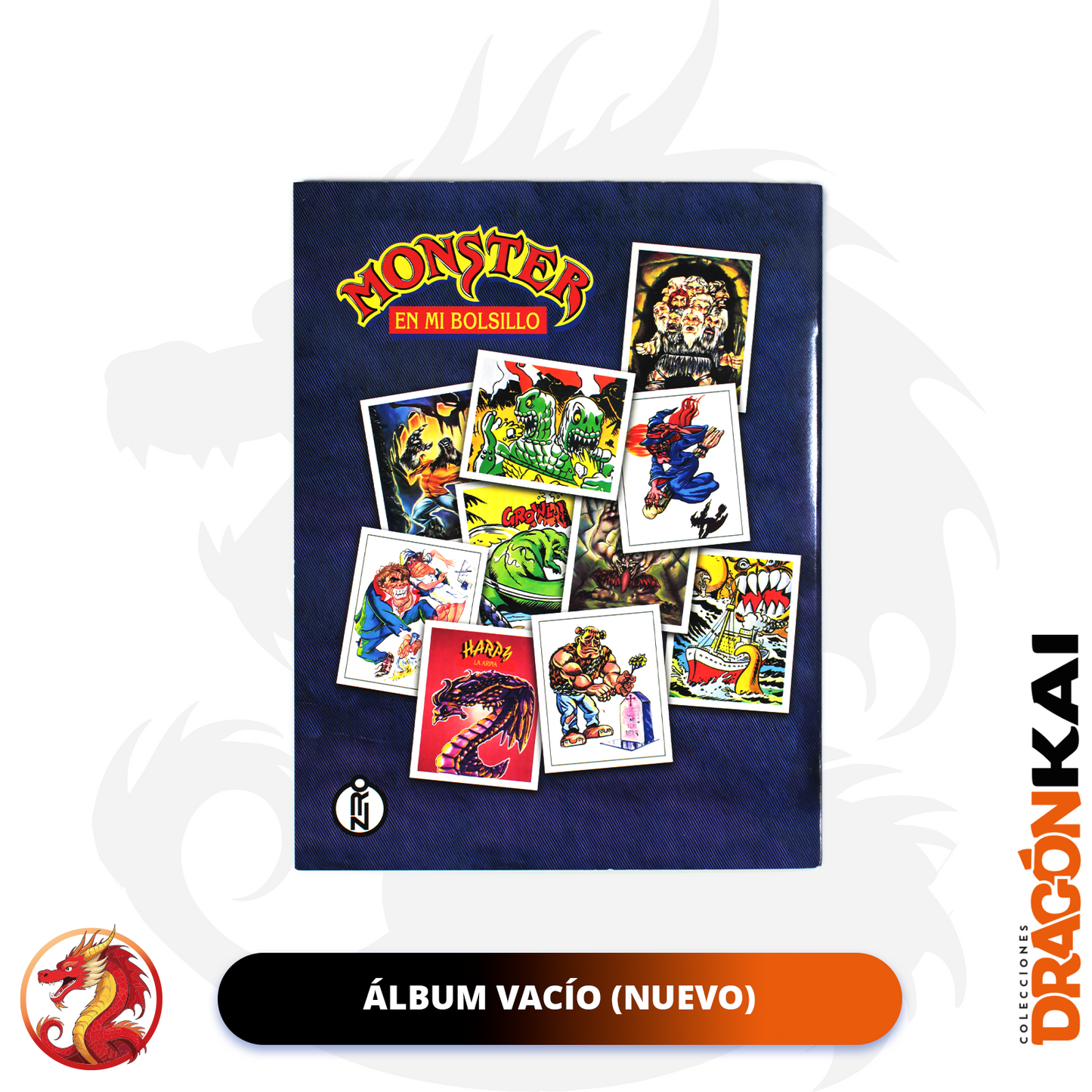 Álbum Monster En Mi Bolsillo (Re. Salo) + Set completo a pegar