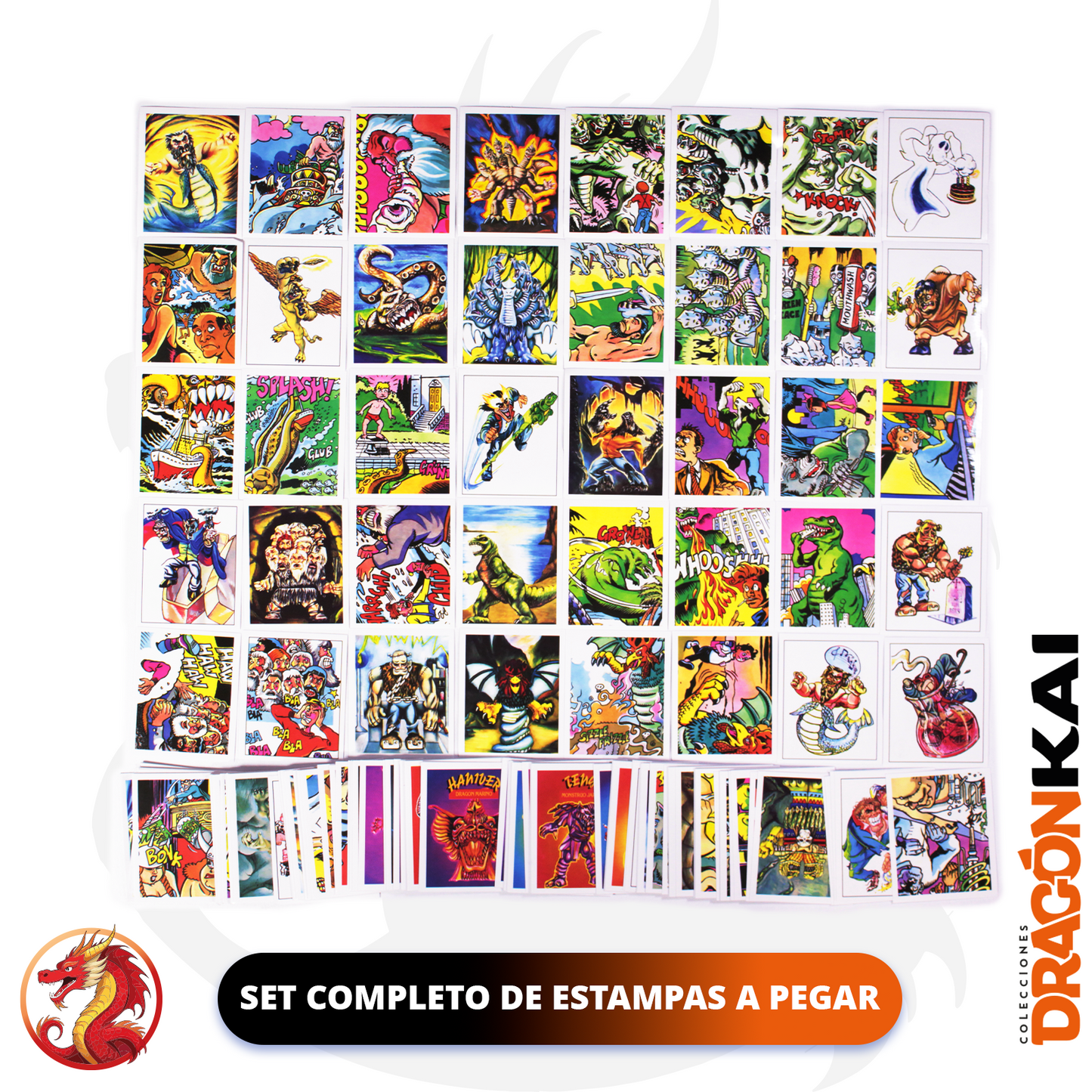 Álbum Monster En Mi Bolsillo (Re. Salo) + Set completo a pegar