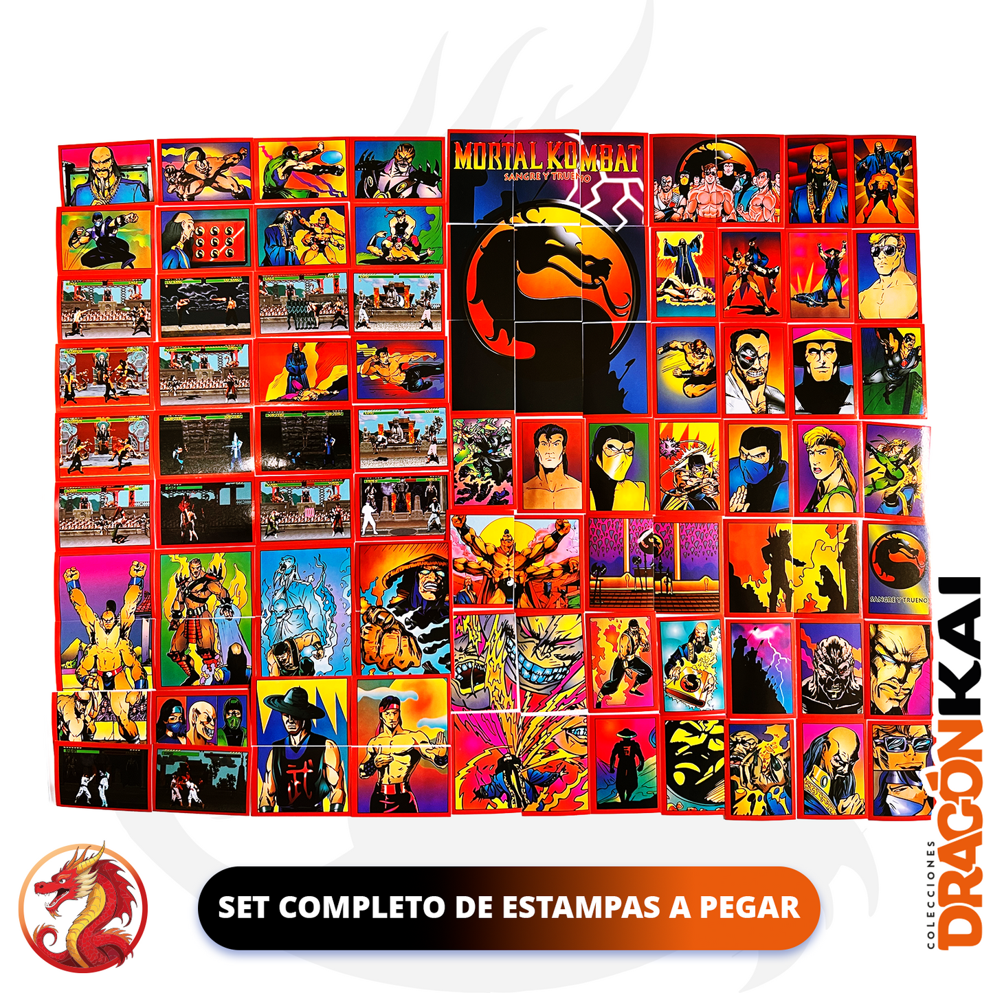 Álbum Mortal Kombat (Re. Salo) + Set completo a pegar