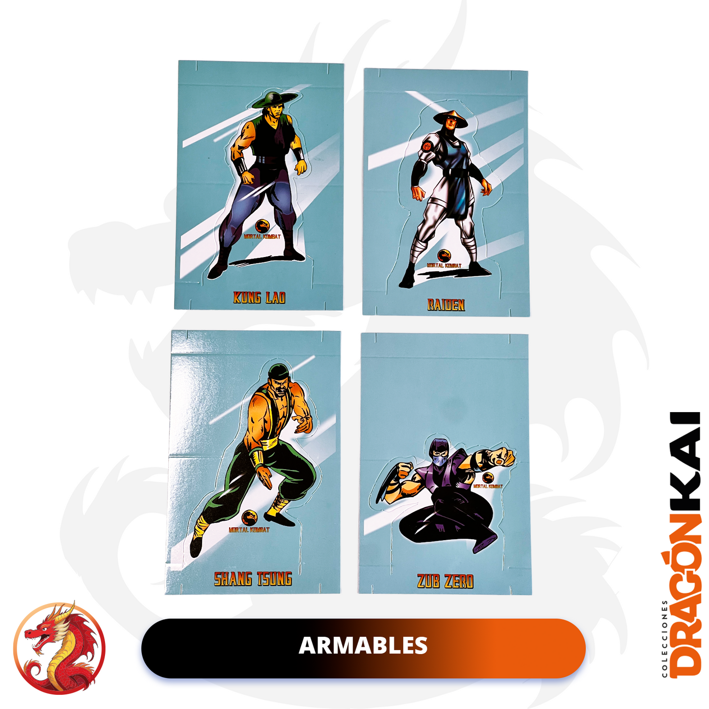 Álbum Mortal Kombat (Re. Salo) + Set completo a pegar