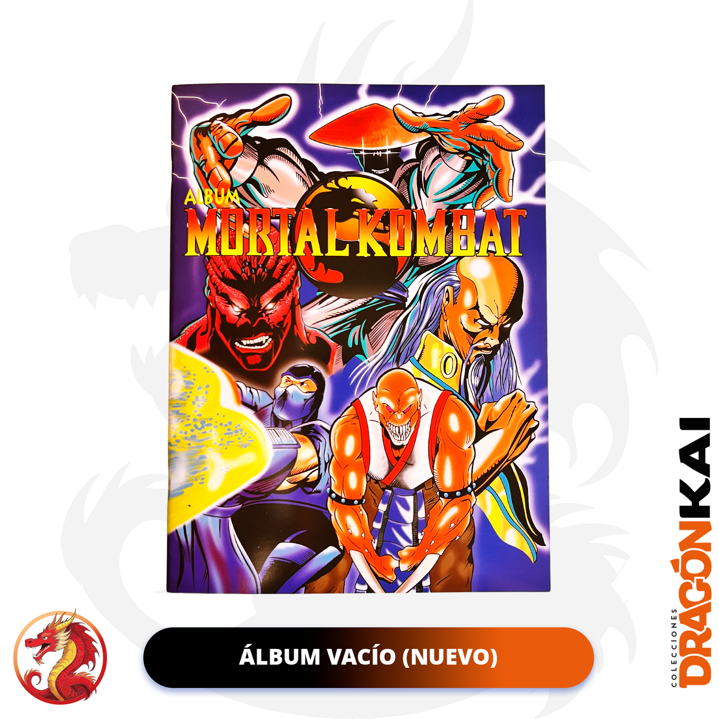 Álbum Mortal Kombat (Re. Salo) + Set completo a pegar