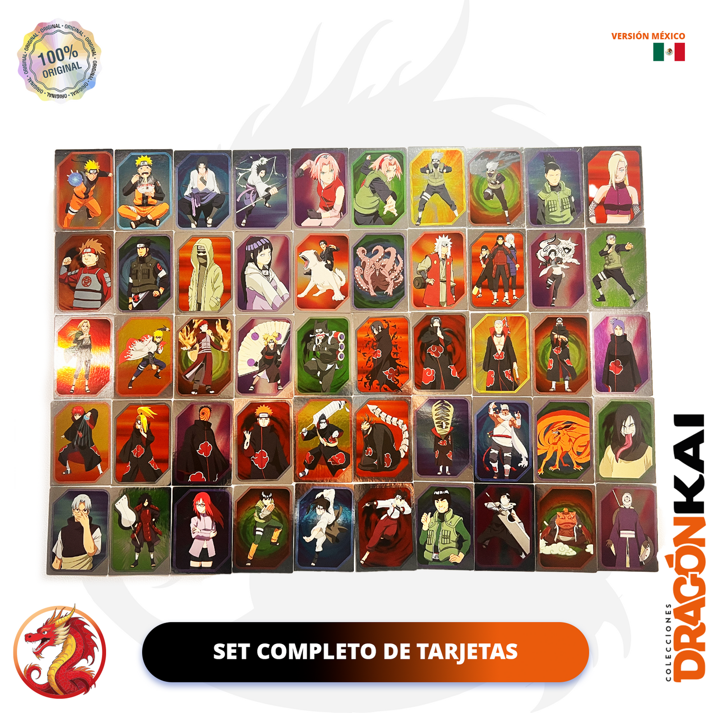 Álbum Pasta Dura Naruto Shippuden: Un nuevo comienzo (Panini) + Set completo a pegar (Ver. México)