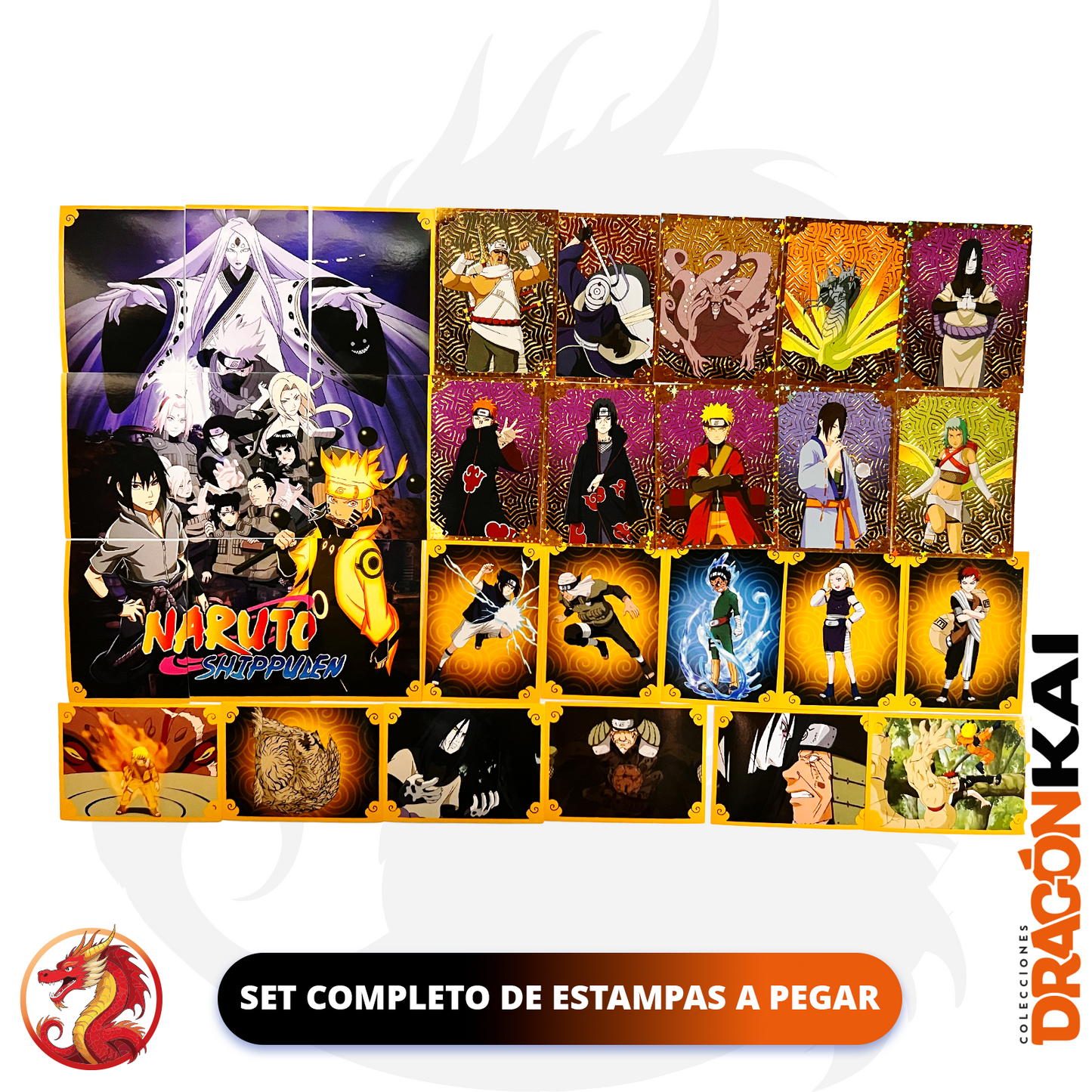 Álbum Naruto + Set completo a pegar