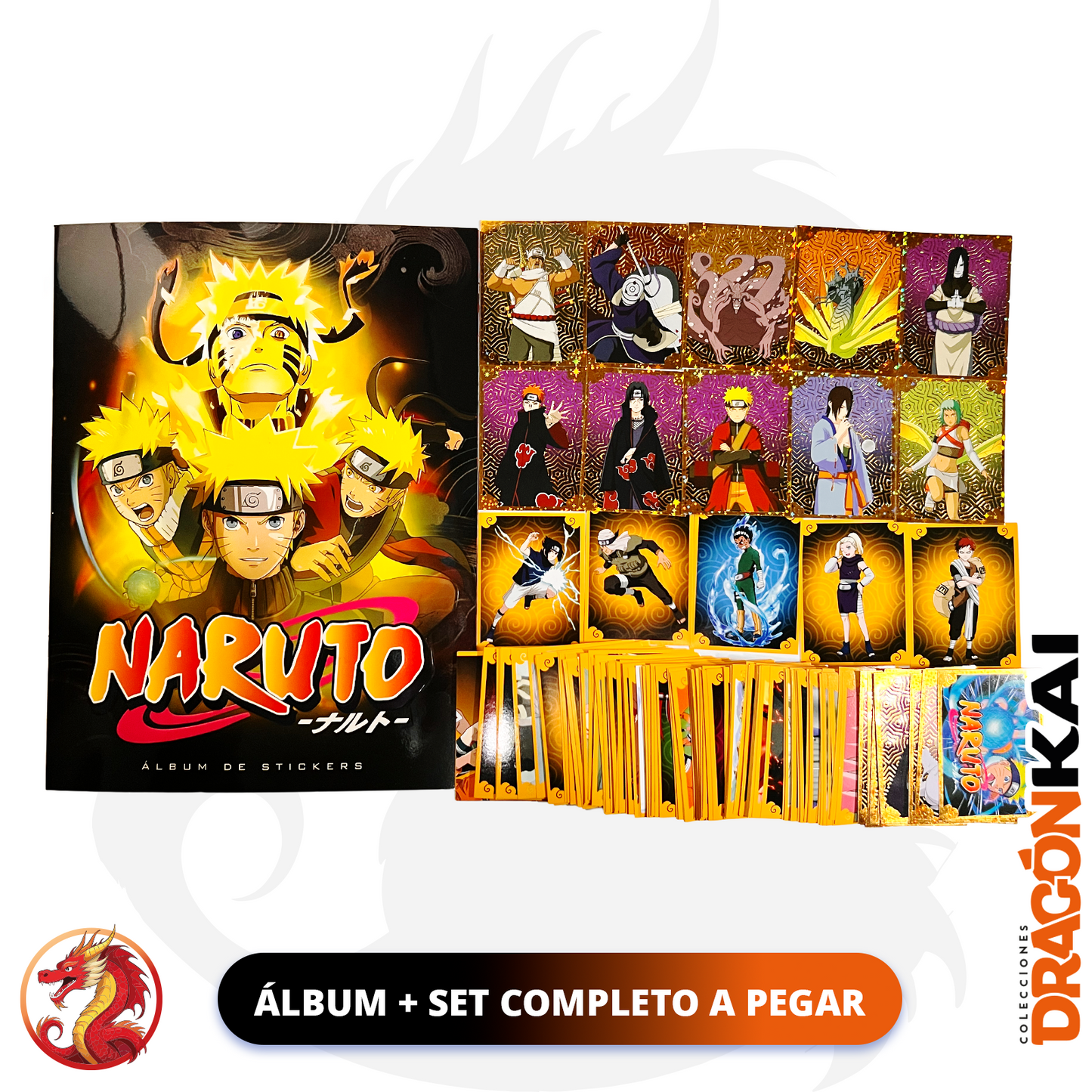 Álbum Naruto + Set completo a pegar