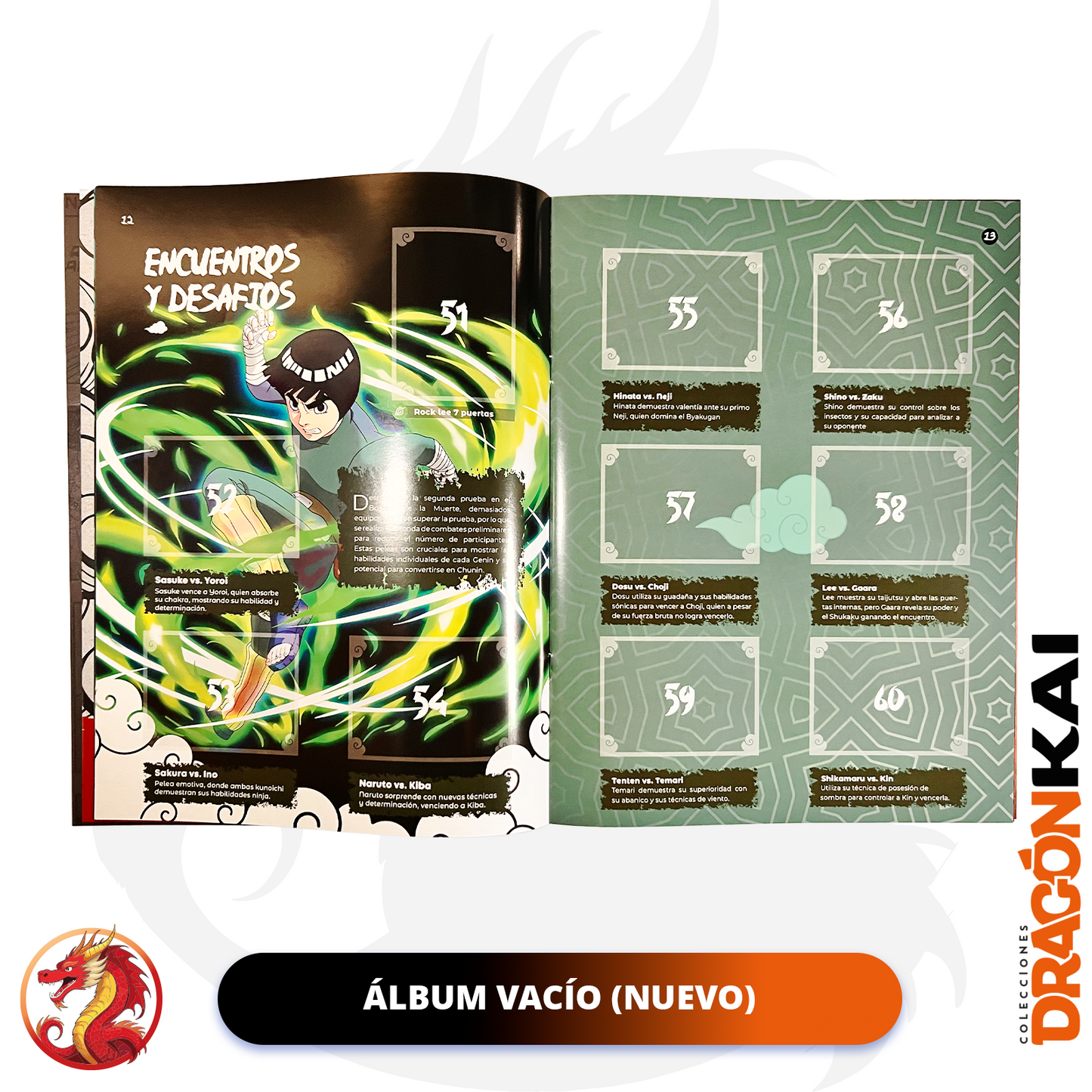 Álbum Naruto + Set completo a pegar