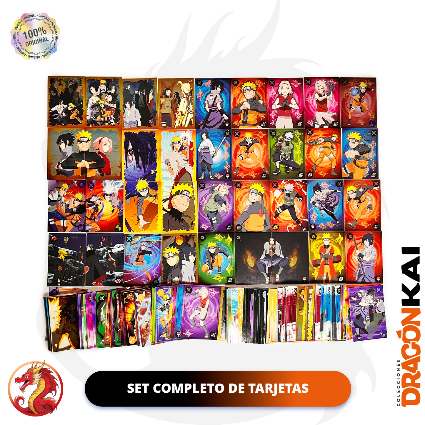Colección Naruto Shippuden TCG (Panini) Set completo + Álbum Coleccionador