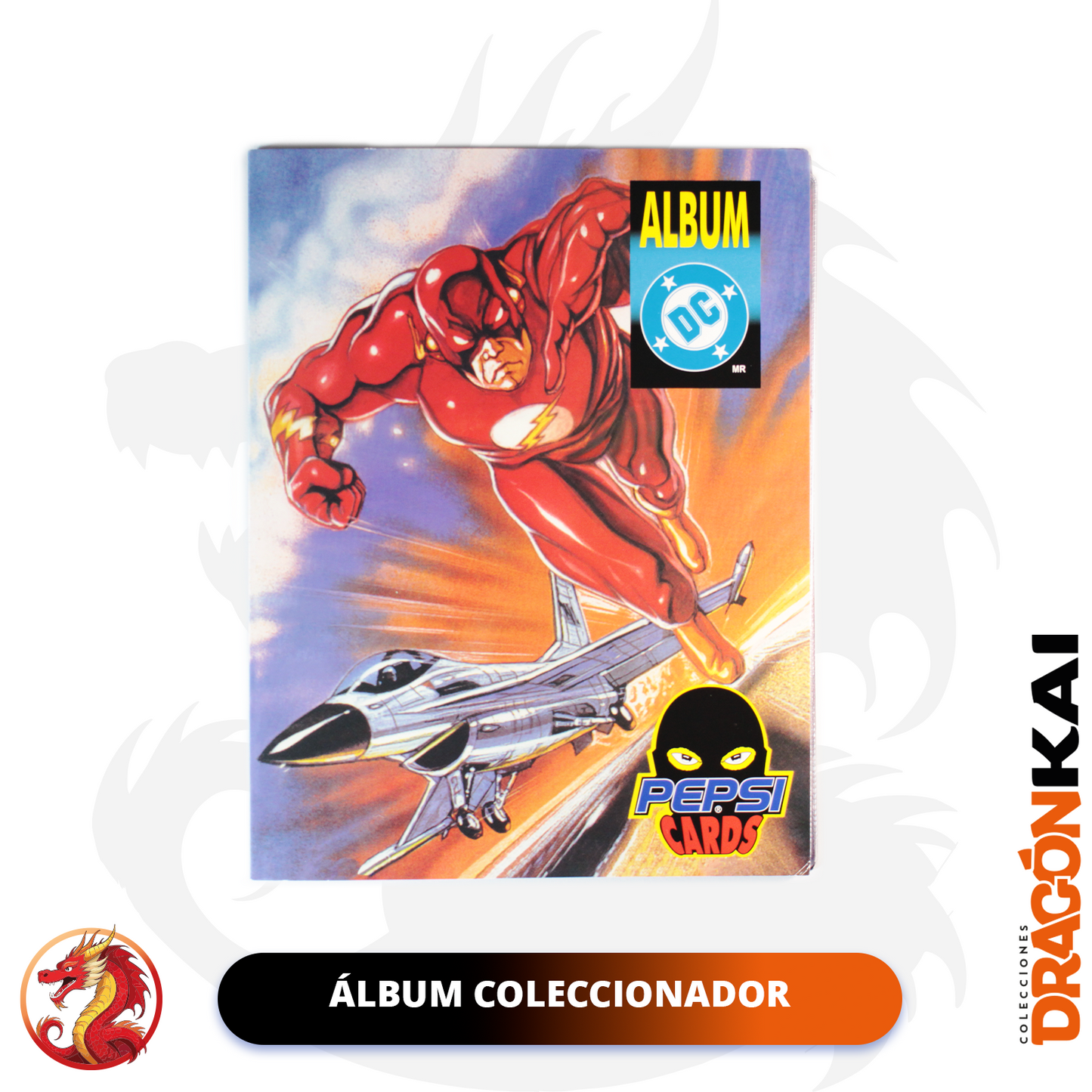 Pepsi Cards DC (Re.)  | Set completo de tarjetas + coleccionador y micas