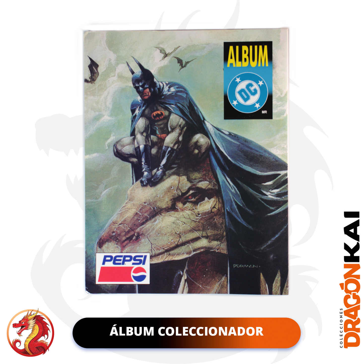 Pepsi Cards DC (Re.)  | Set completo de tarjetas + coleccionador y micas