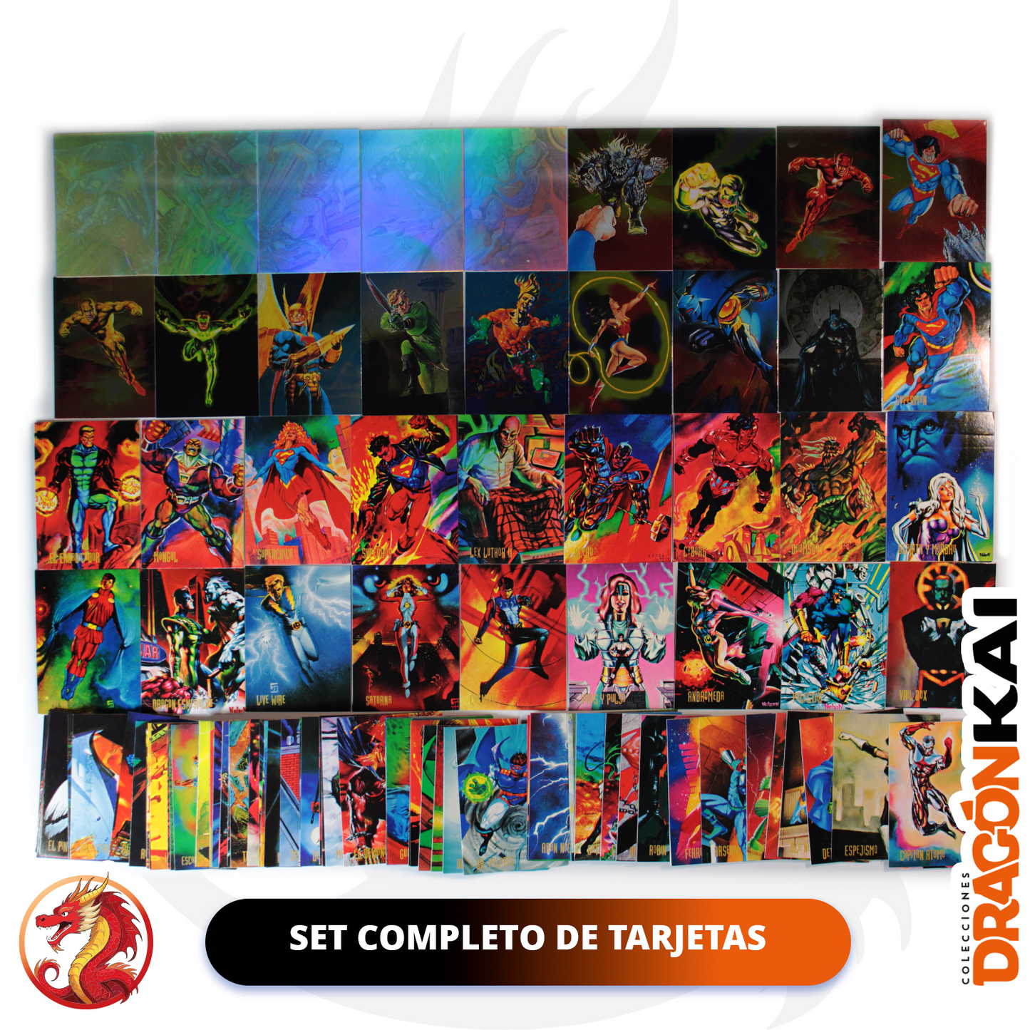 Pepsi Cards DC (Re.)  | Set completo de tarjetas + coleccionador y micas