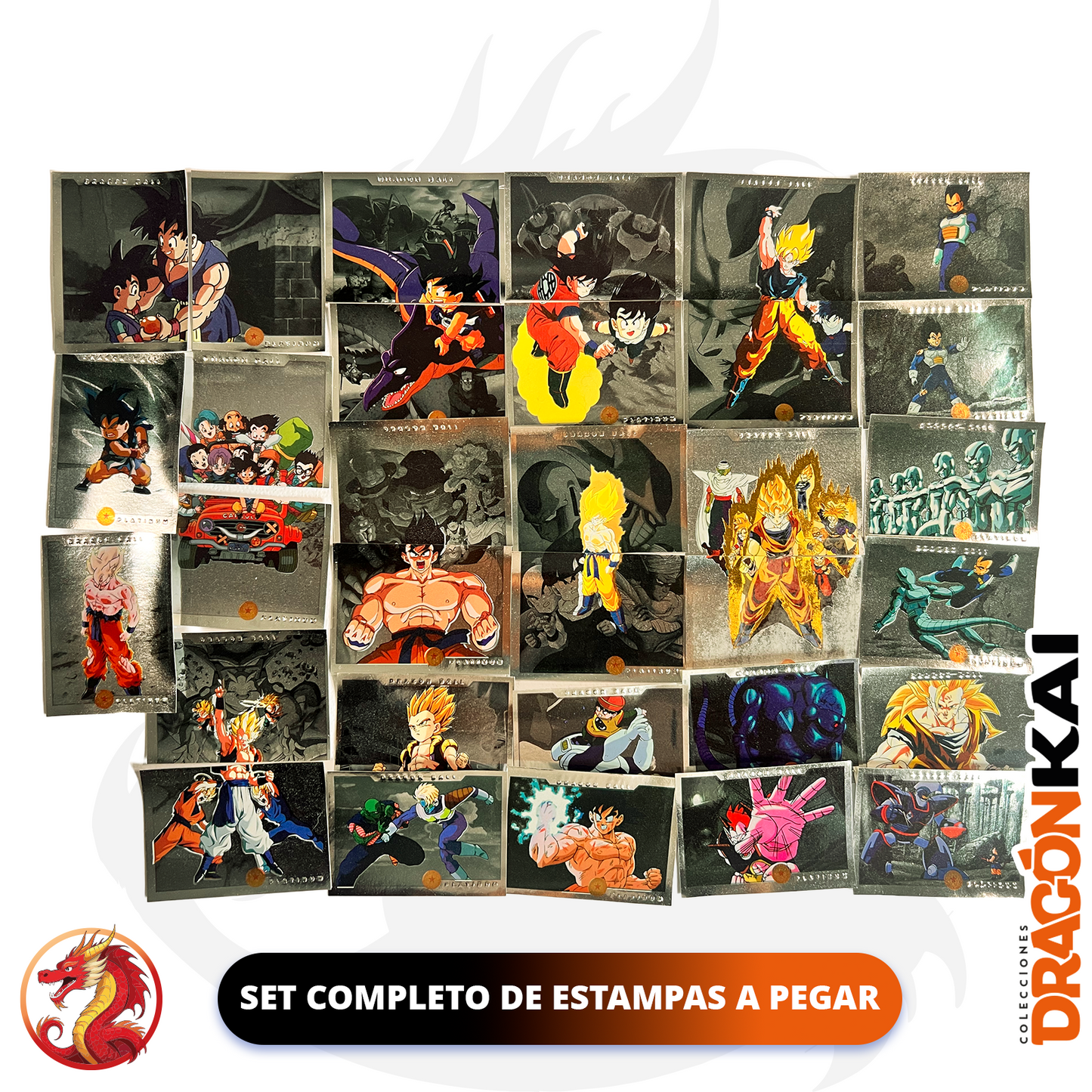 Álbum Dragon Ball Platinum (Re. Salo) + Set completo a pegar
