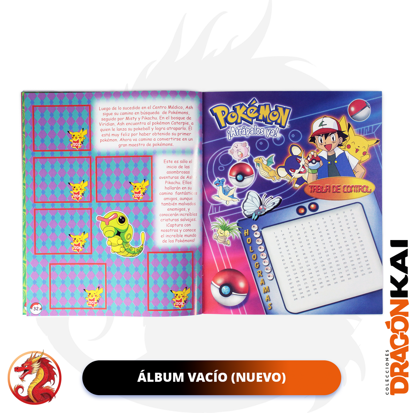 Álbum Pokémon (Re. Navarrete) + Set completo a pegar