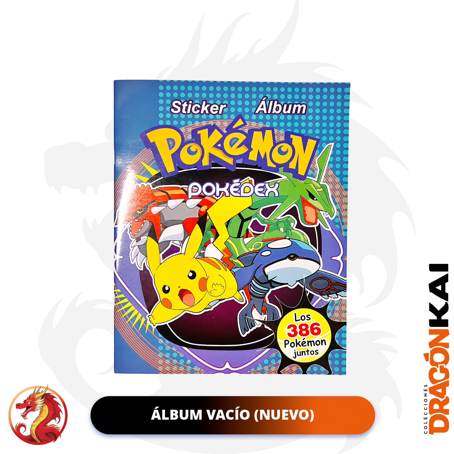 Álbum Pokémon Pokedex (Re. Navarrete) + Set completo a pegar