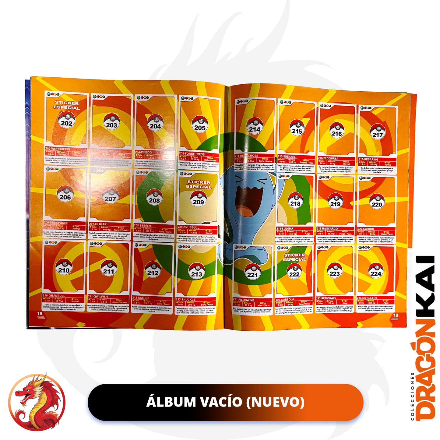 Álbum Pokémon Pokedex (Re. Navarrete) + Set completo a pegar