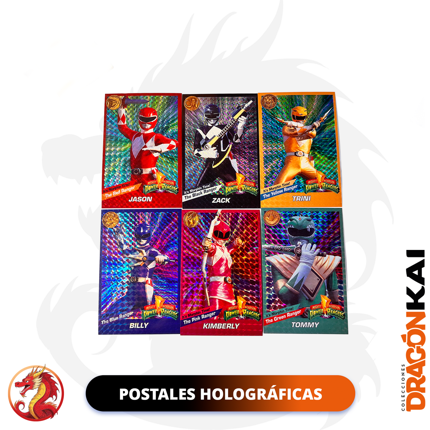 Álbum Power Ranger: Mighty Morphin (Re. Navarrete) + Set completo a pegar