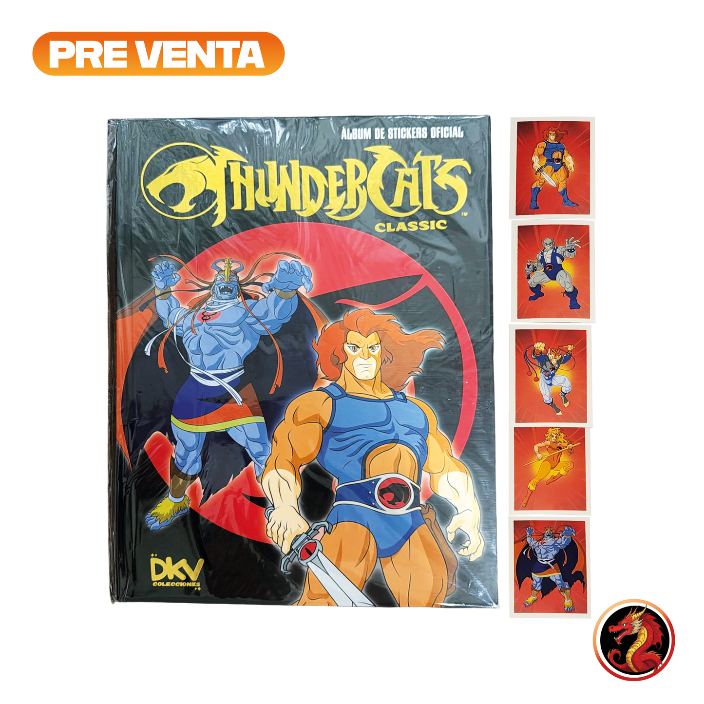 Álbum ThunderCats Classic (Editorial DKV) – Pasta Dura | Preventa