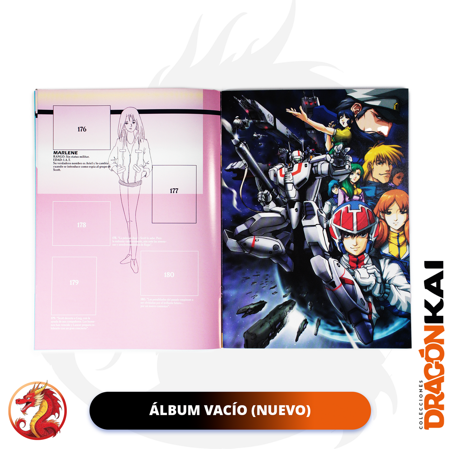 Álbum Robotech (Re. Salo) + Set completo a pegar