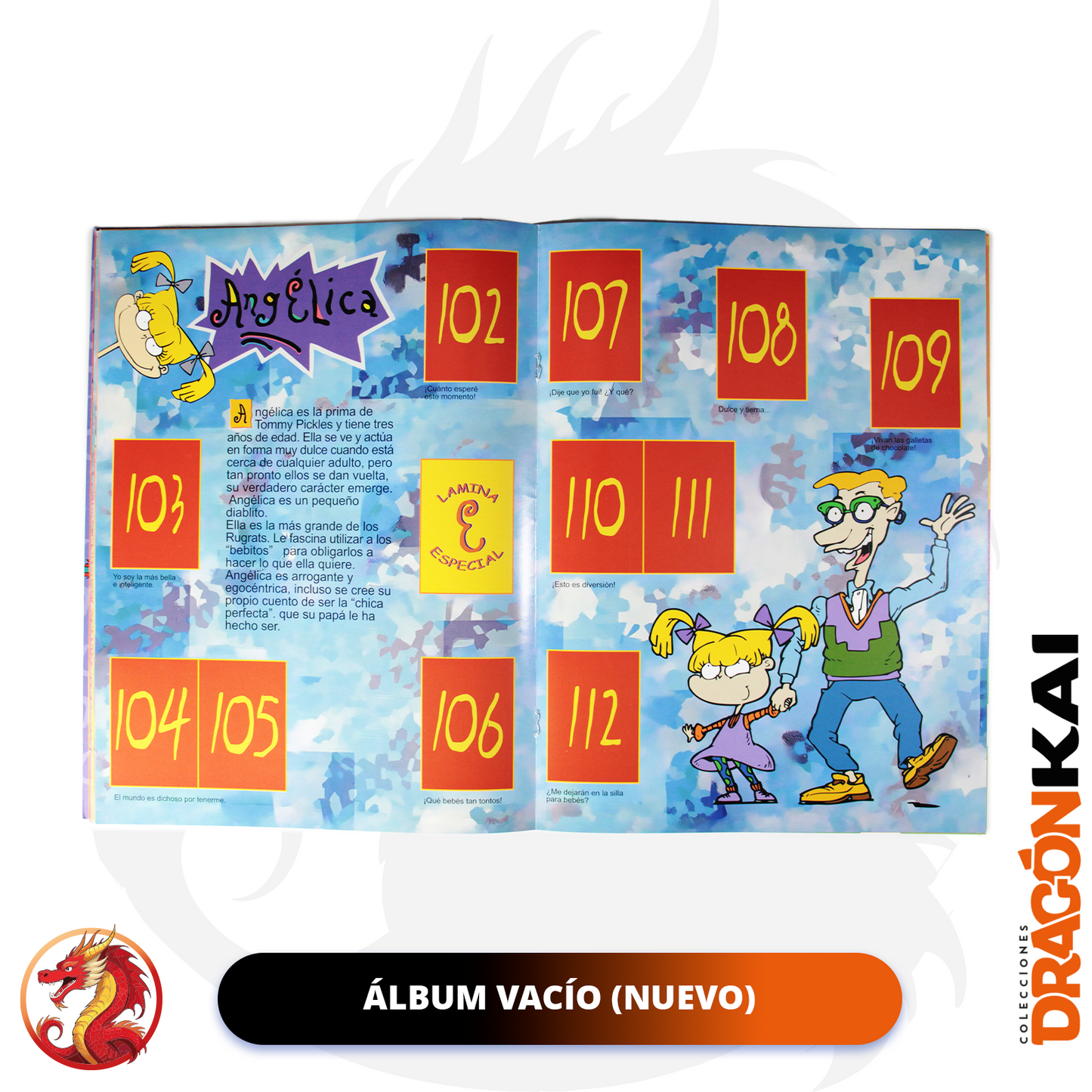 Álbum Rugrats (Re. Salo) + Set completo a pegar