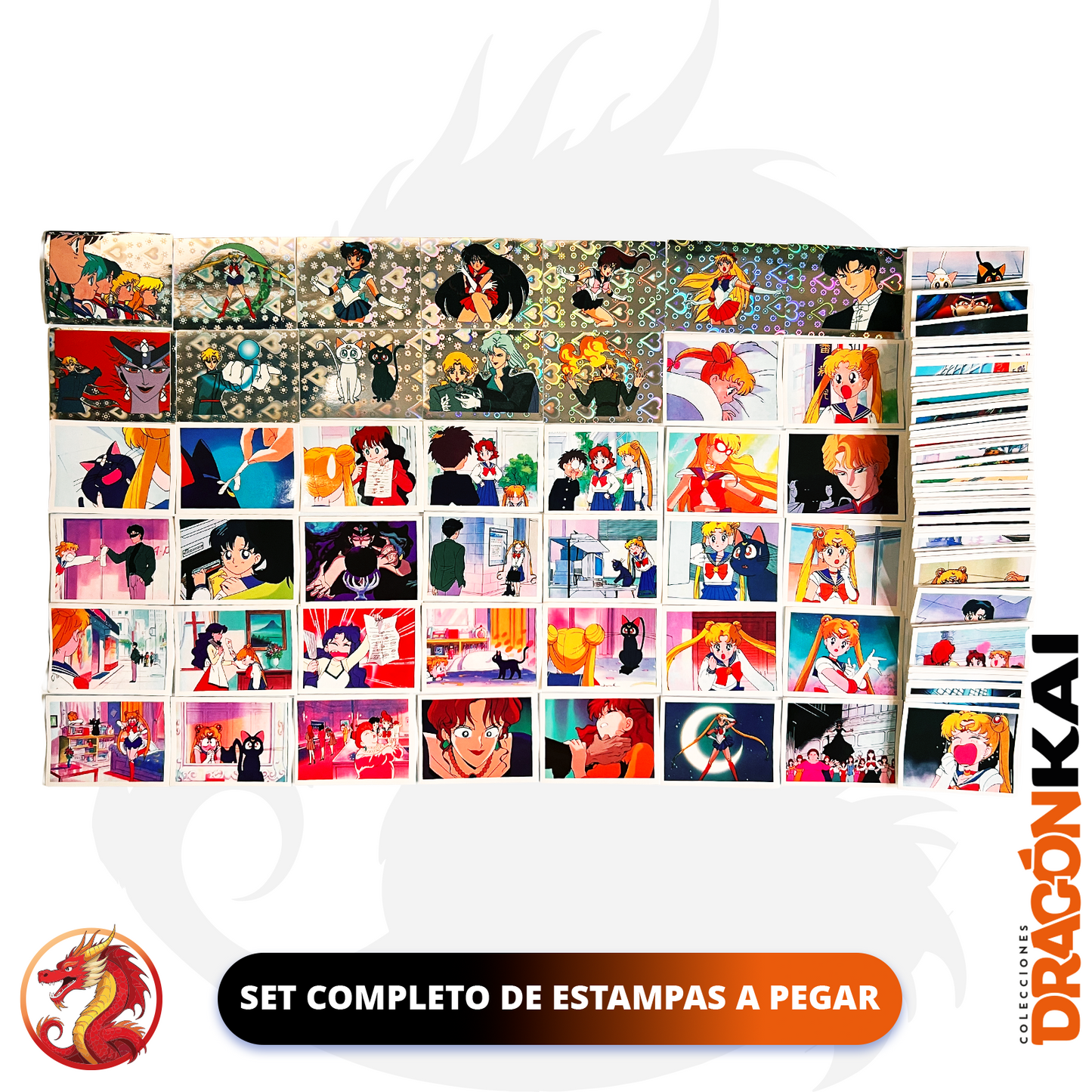 Álbum Sailor Moon (Re. Navarrete) + Set completo a pegar